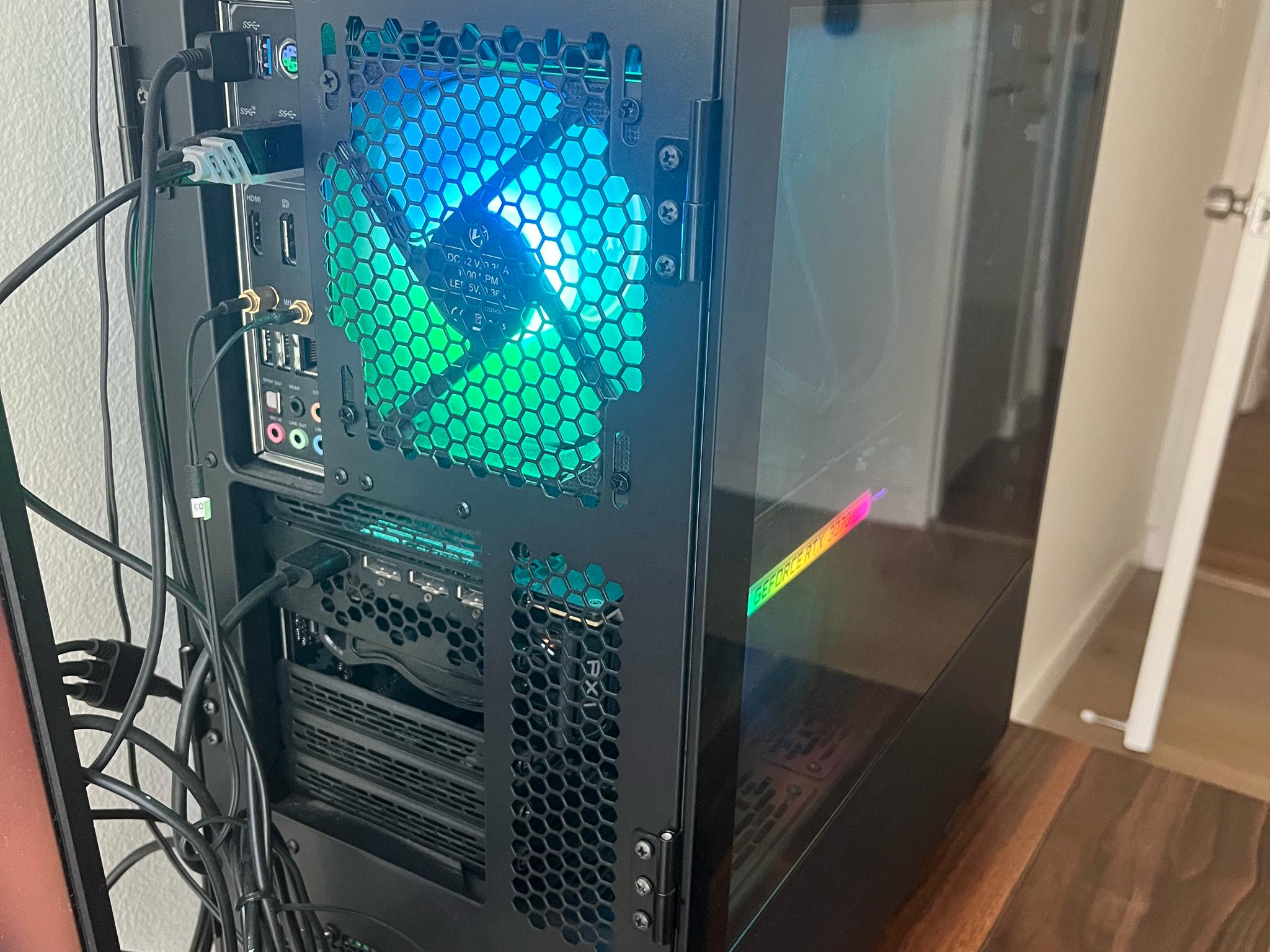 High-End Custom Built Gaming PC - AMD Ryzen 9 5900X, RTX 3070, 64GB RAM, 6.5TB Storage