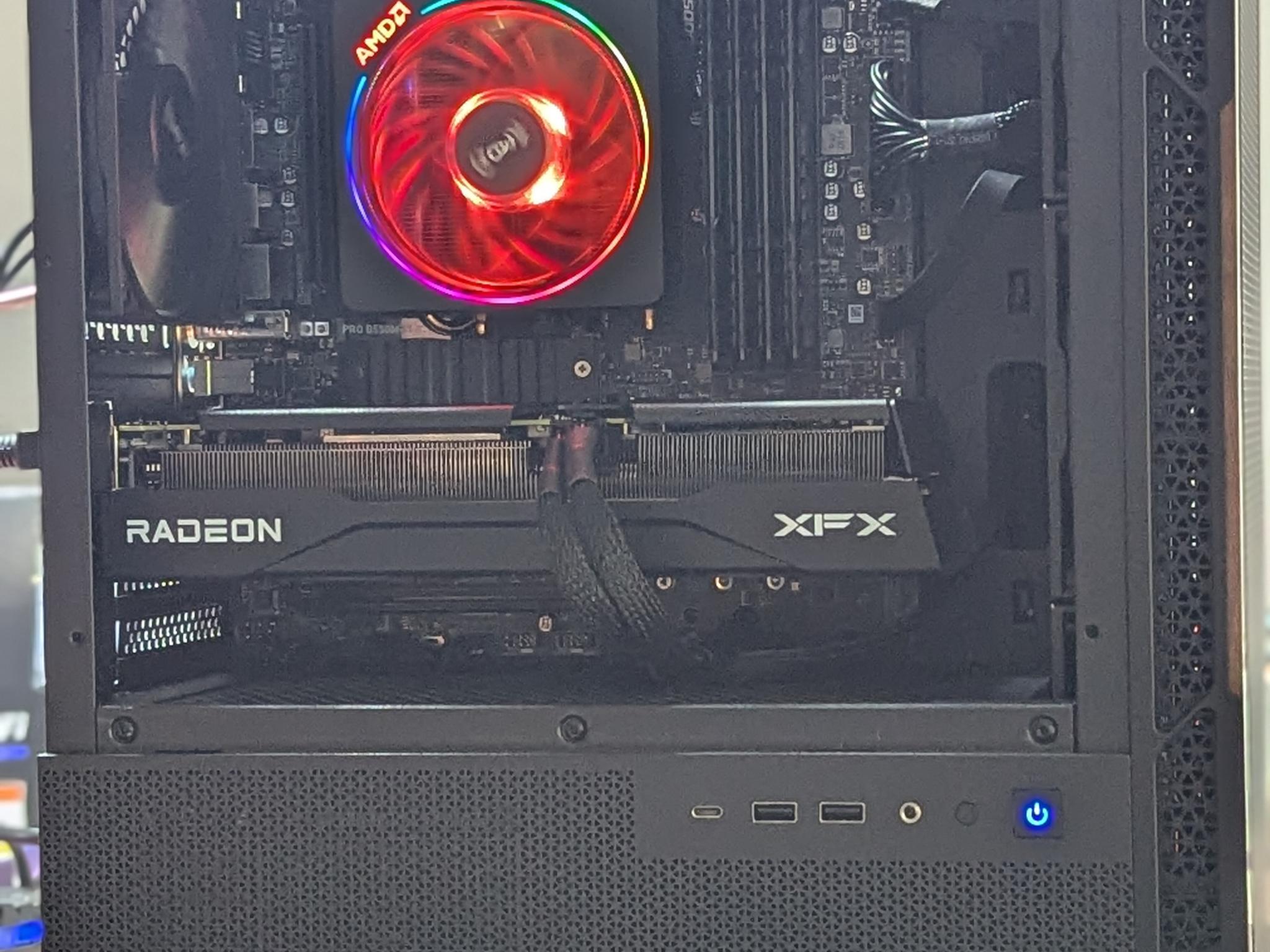 Gaming PC|AMD Ryzen 5 5600|AMD Radeon RX 9060 XT|32 GB DDR4 3200|1 TB NVME SSD|Windows 11 Home