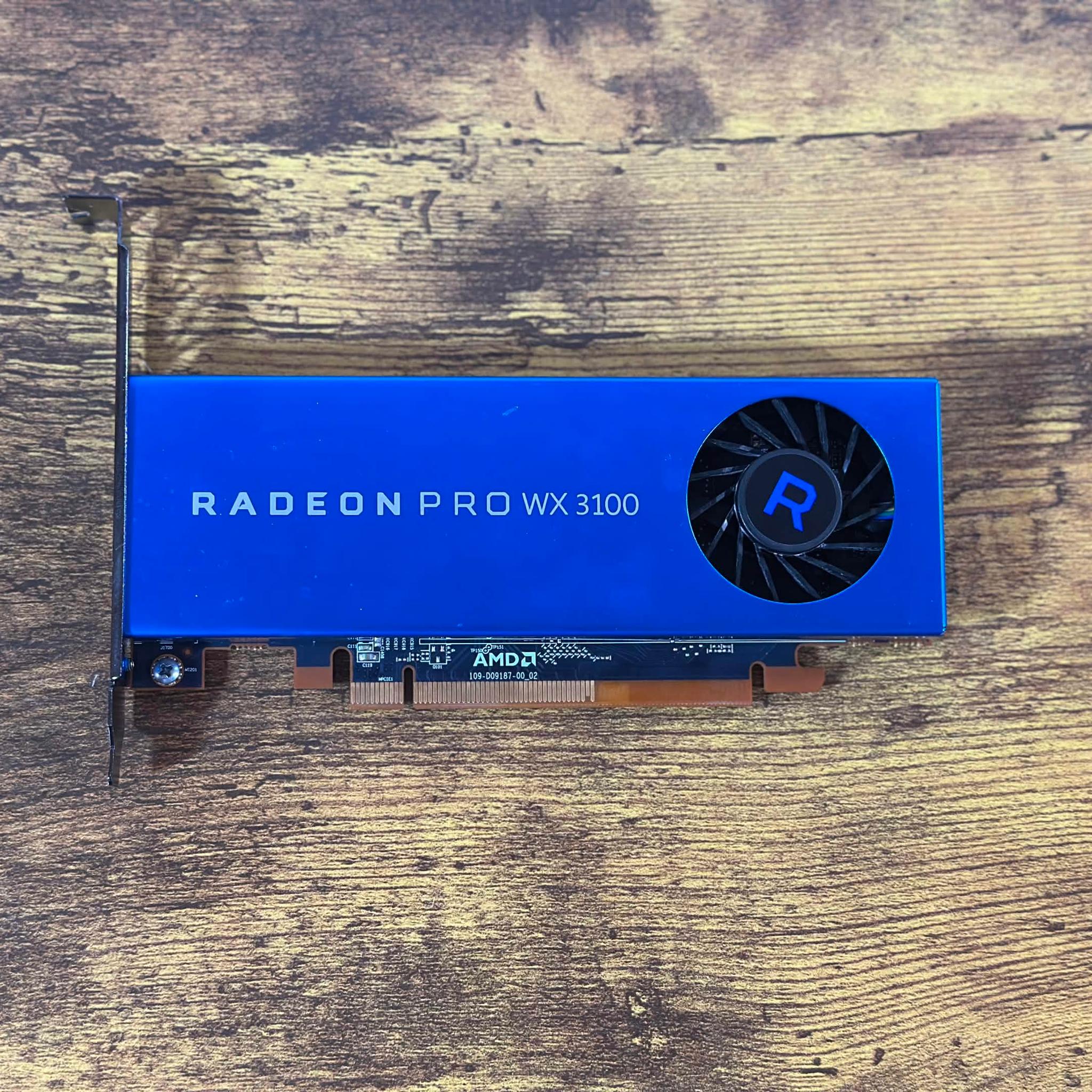 AMD Radeon PRO WX 3100 4GB Graphics Card