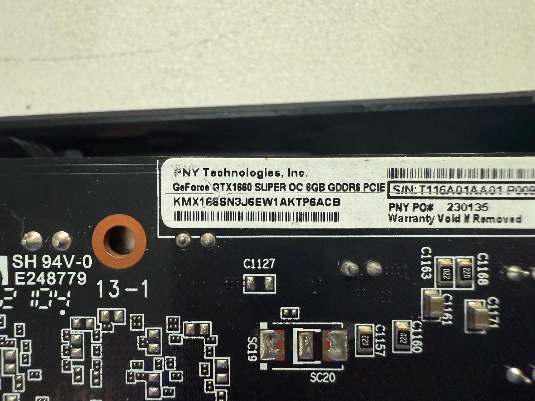 GeForce GTX™ 1660 Super XLR Gaming 6gb