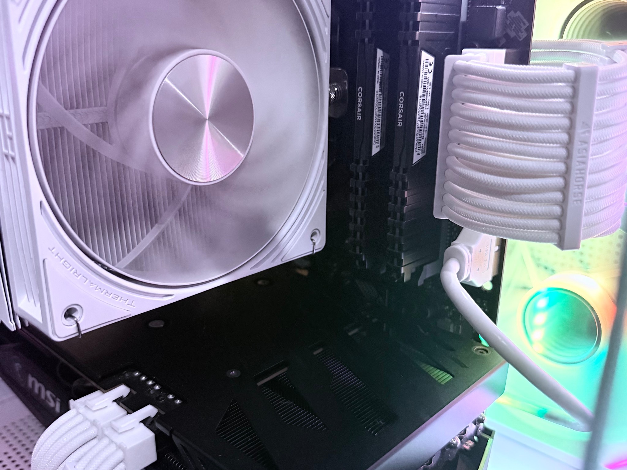 🌈"Glacial Frost"❄️ | 1440p Gaming | RTX 3060 Ti | iRyzen 7 3800X | 32GB Ram | 1TB SSD | Free Ship