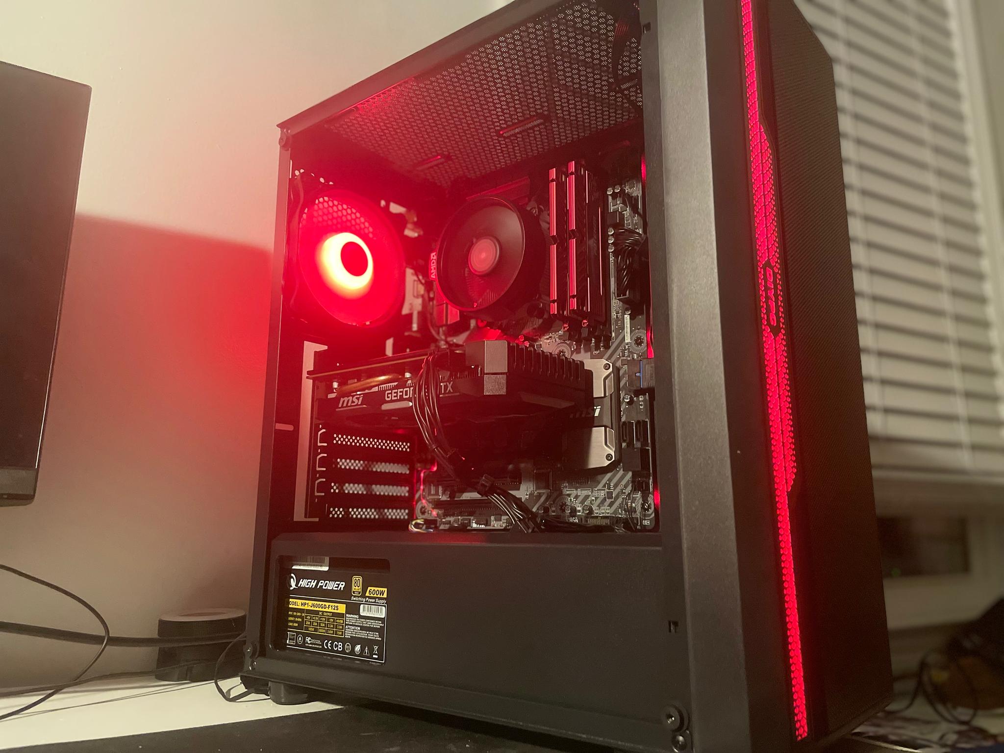 FLAME - Mid-Range Gaming PC - Ryzen 5 1500x + GTX 1660 SUPER