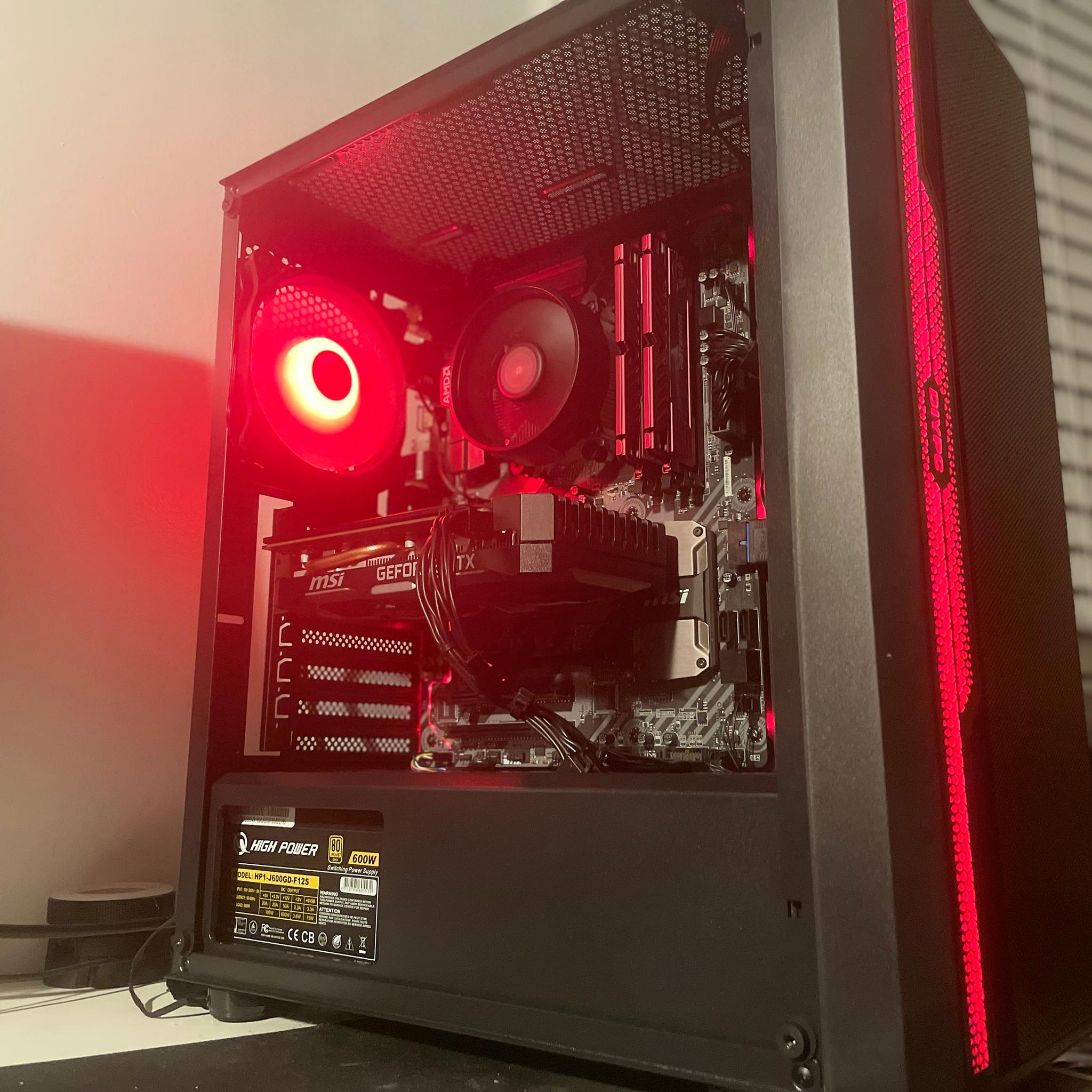 FLAME - Mid-Range Gaming PC - Ryzen 5 1500x + GTX 1660 SUPER