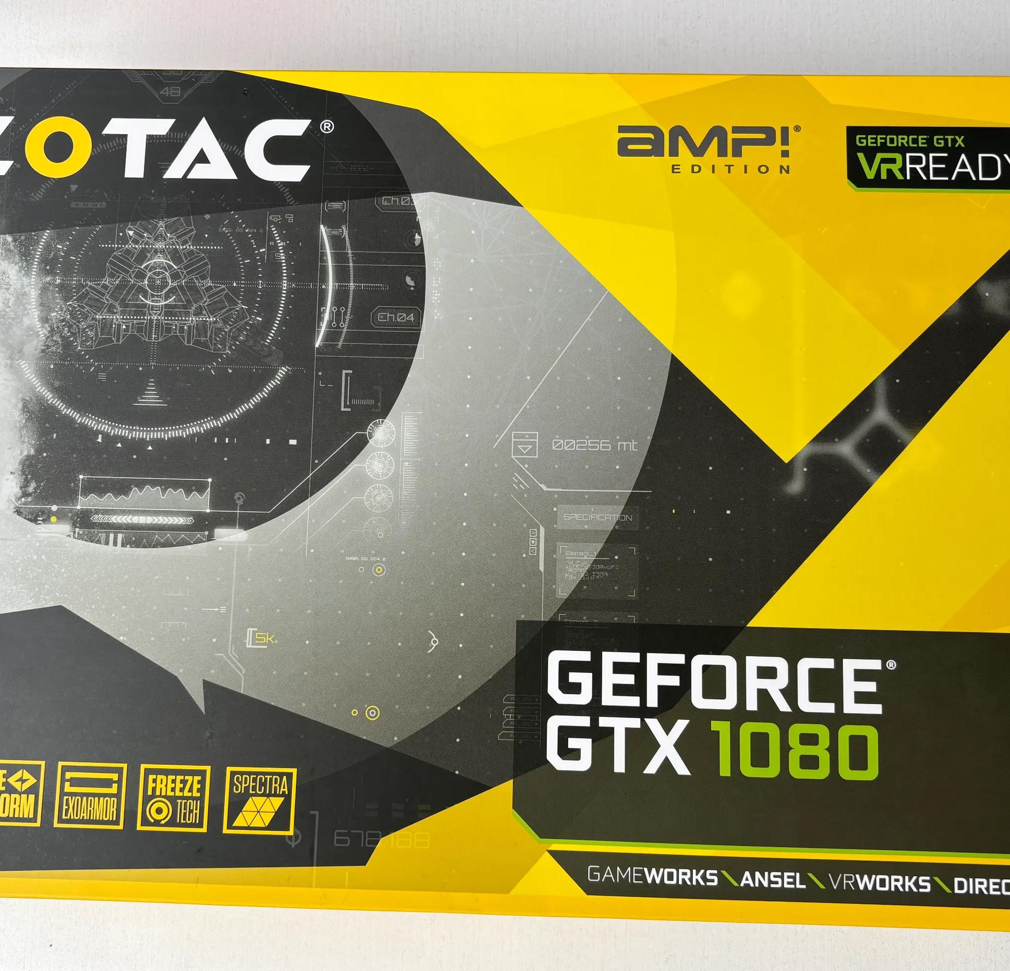 🔥ZOTAC 1080 with BOX🔥