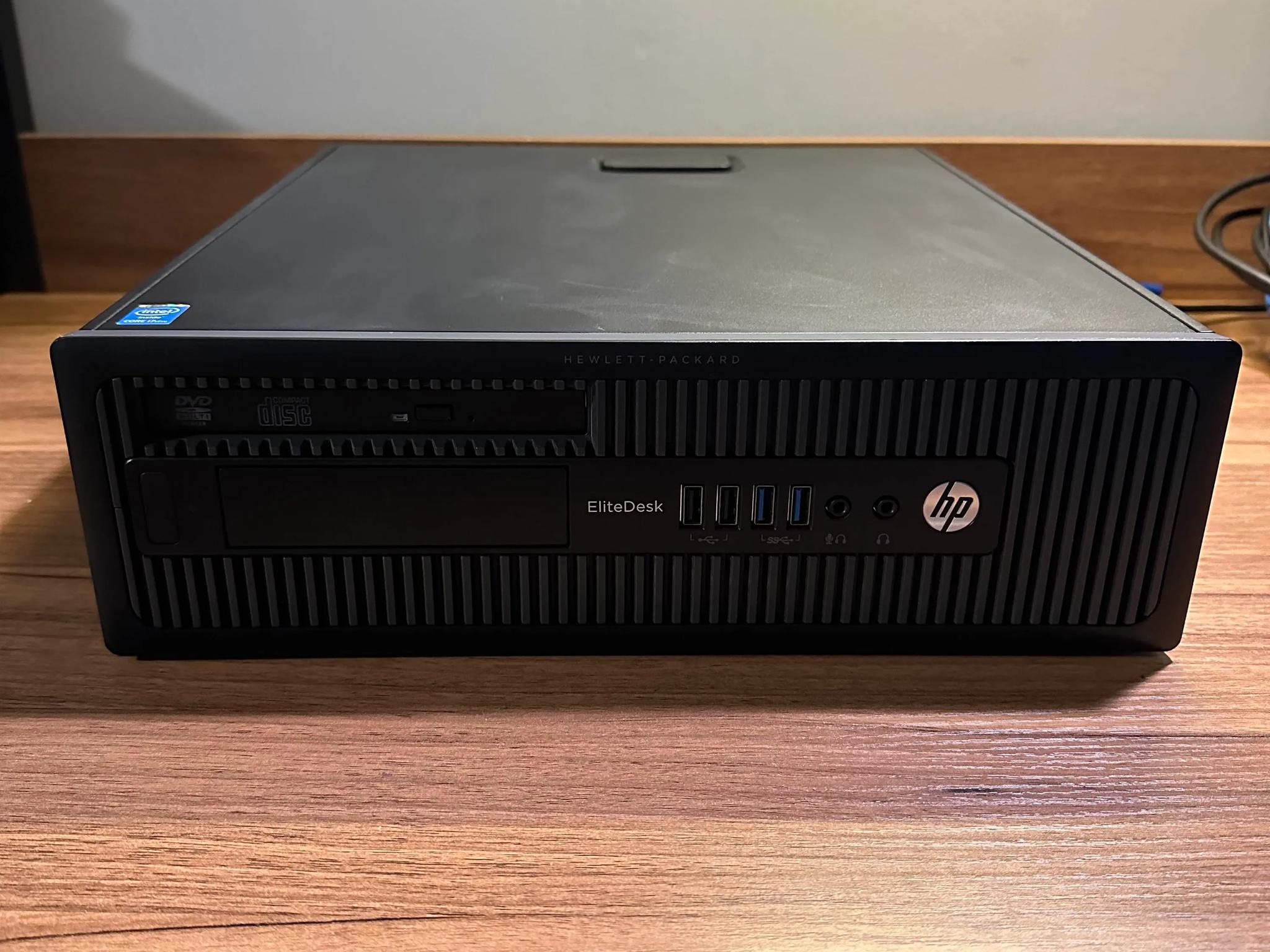 HP Elitedesk 800 G1 SFF Office Computer | Intel i3 4130| 4GB RAM| 250GB HDD| Win10|