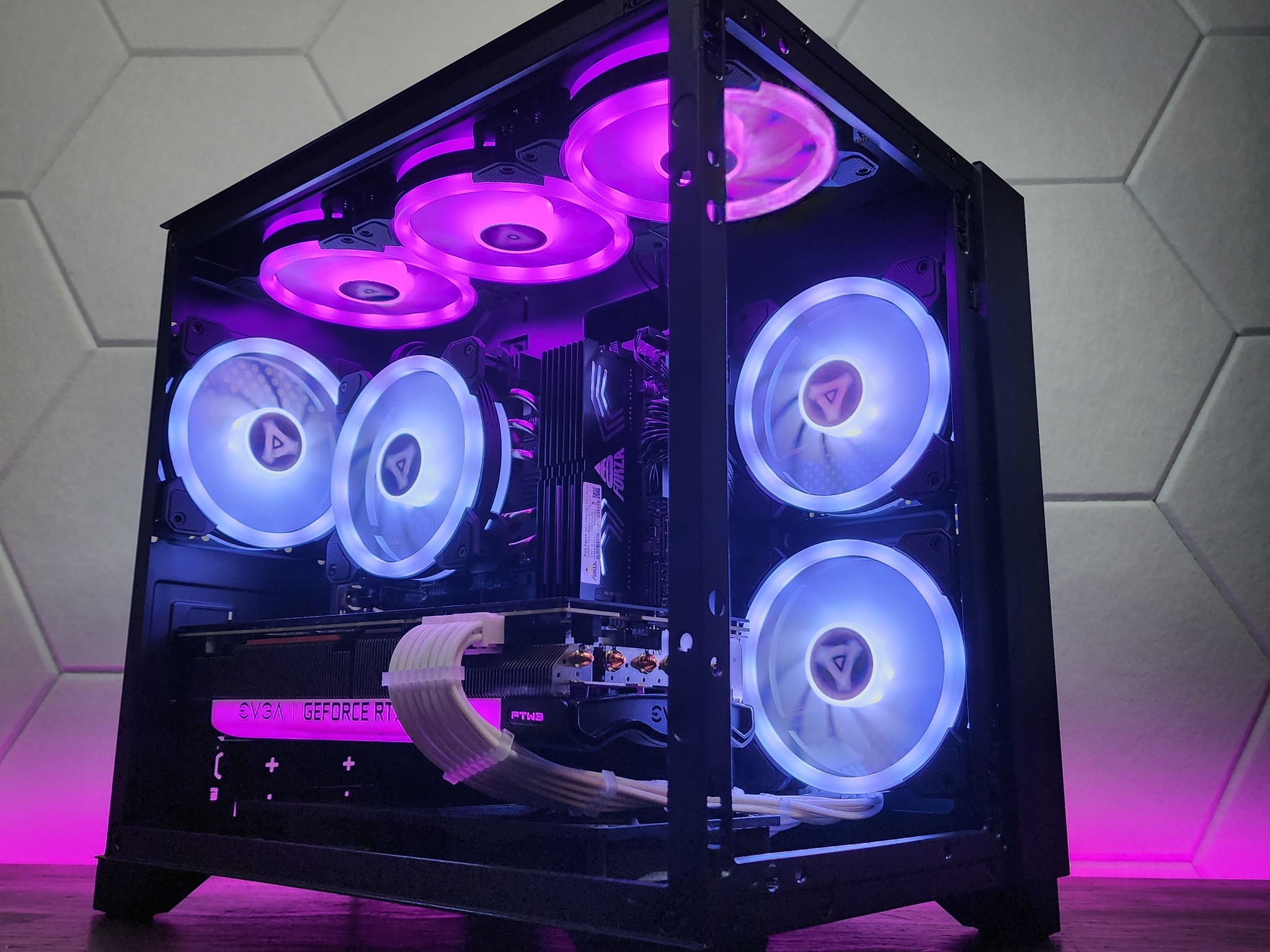 💜🖤🤍 EVGA RTX 3070 FTW3 // Intel Core i5 11400// Neo Forza 32GB 3600MHz