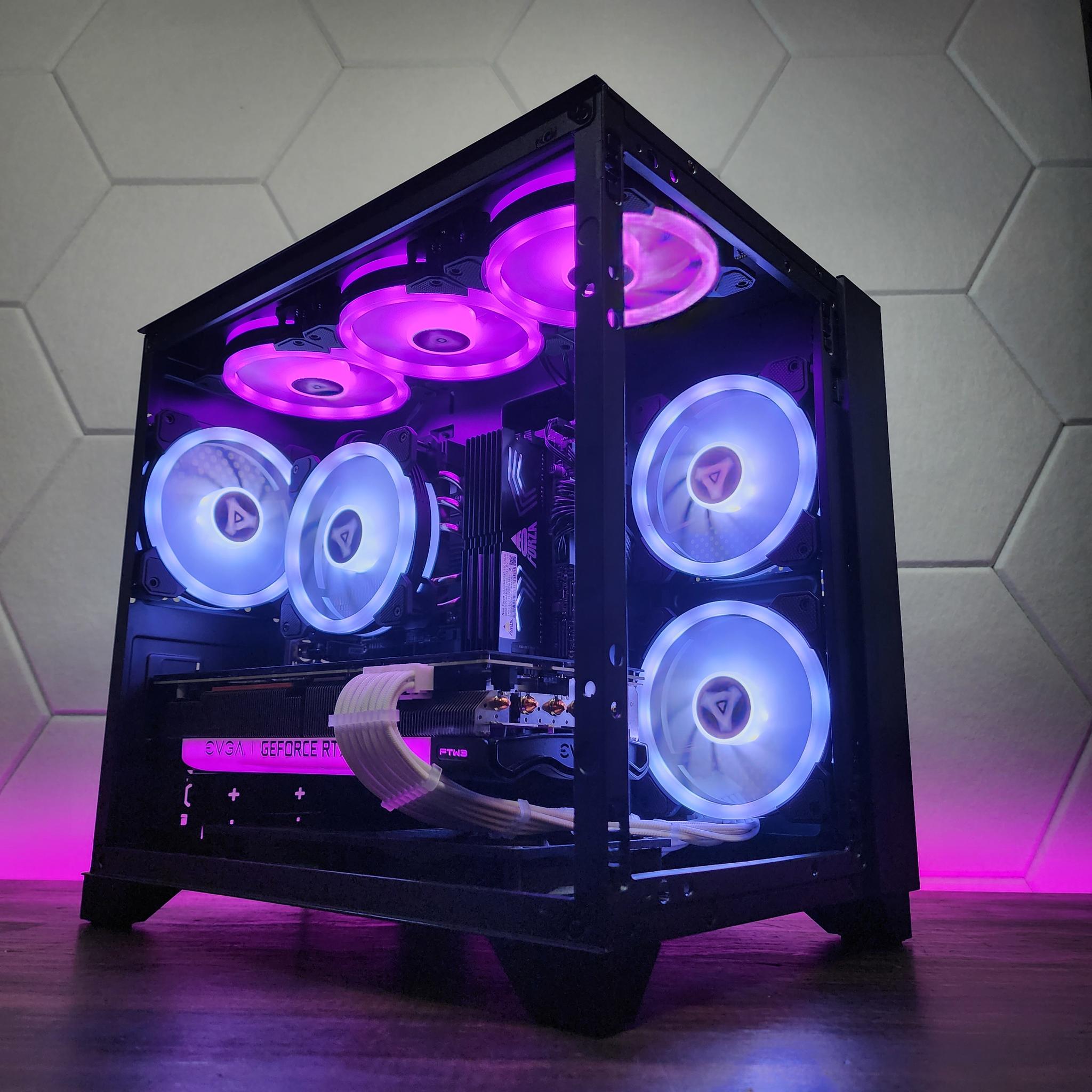 💜🖤🤍 EVGA RTX 3070 FTW3 // Intel Core i5 11400// Neo Forza 32GB 3600MHz