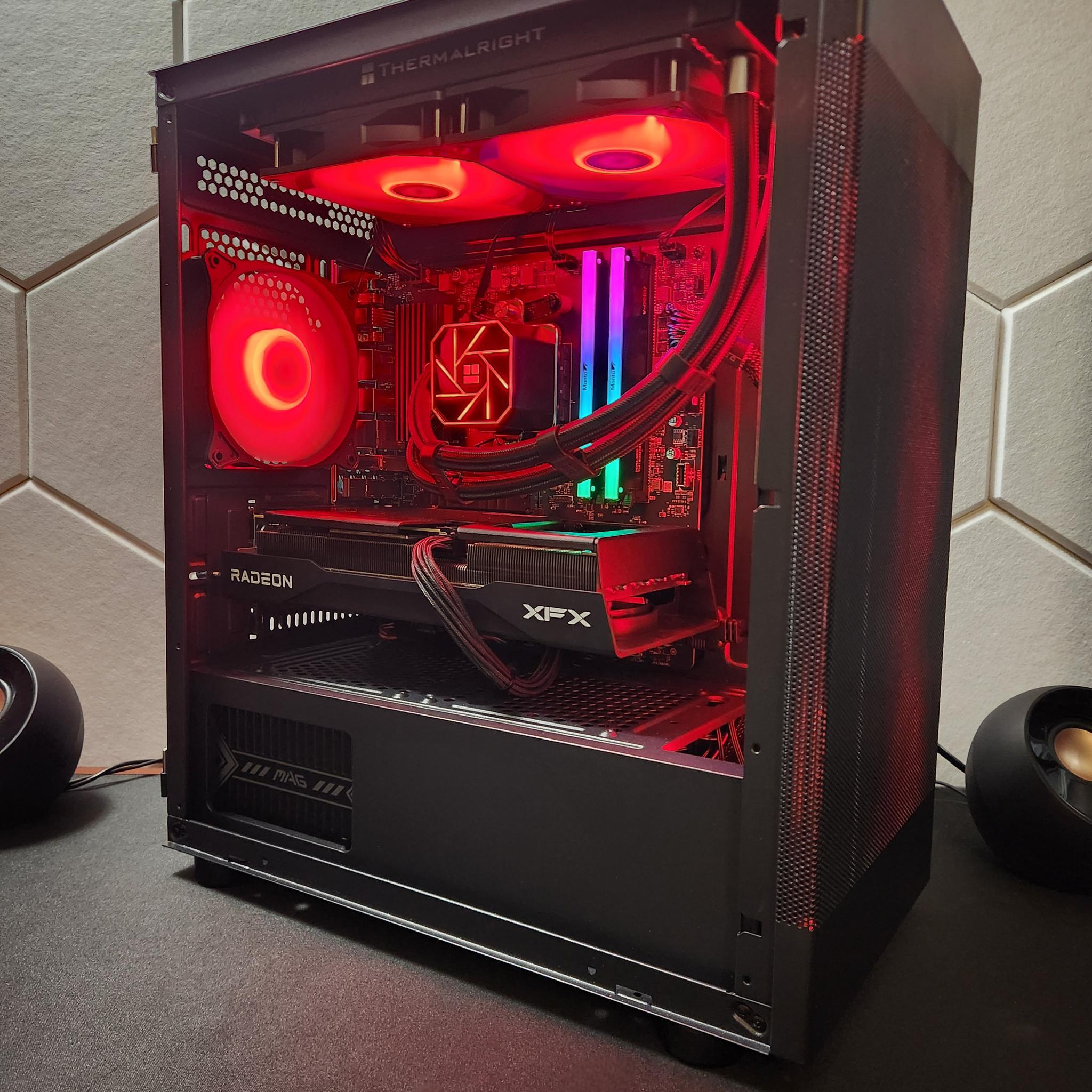 "Entry Level 1440p Gaming PC" RX 9060 XT 8GB | Ryzen 7 3700X | 32gb DDR4 3200Mhz | 1Tb SSD | WIFI+BT