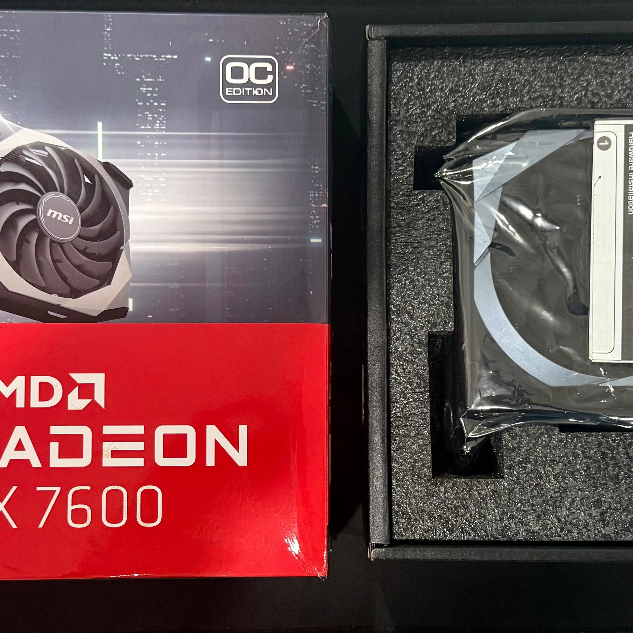 MSI Radeon RX 7600 MECH 2X CLASSIC 8G OC
