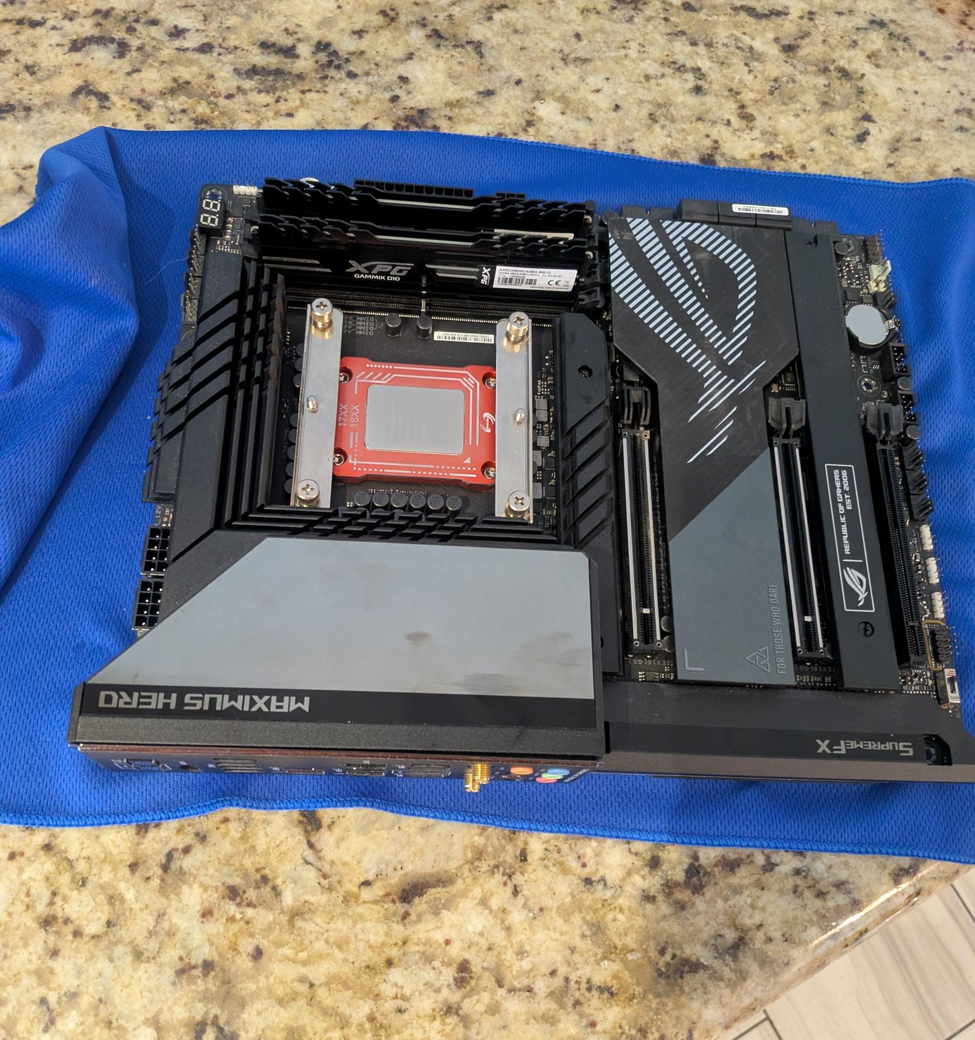 Asus Z790 w/ i9 13900k