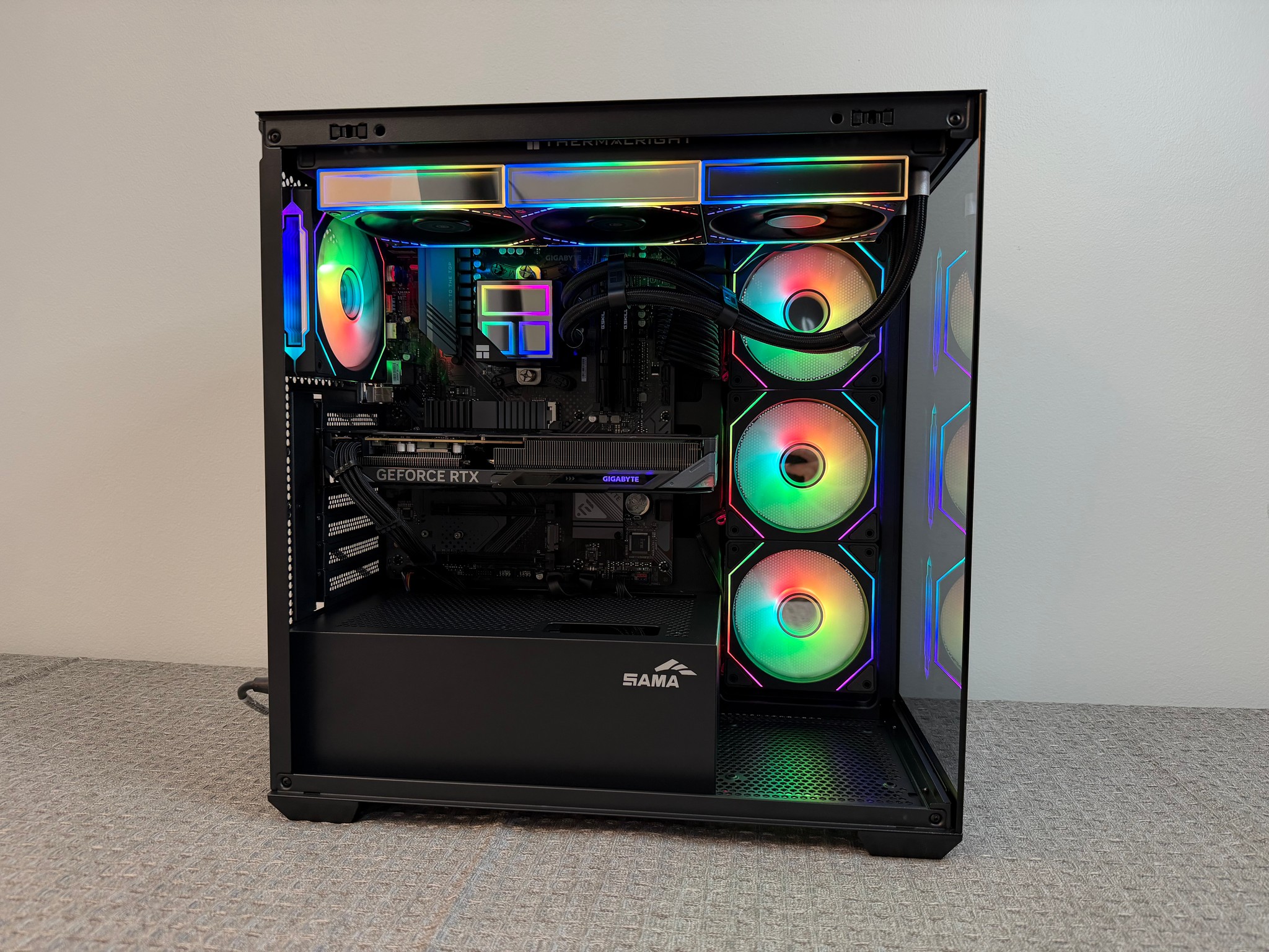 RTX 5060 8GB OC • RYZEN 5 5600 • B550 WIFI • 16GB DDR4 • 512GB SSD • 360MM AIO NEW CUSTOM GAMING PC