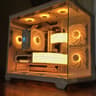 White Spectre! 👻 – Ryzen 5 9600X | RX 9070 XT | 32GB DDR5 6000 | Display on Cooler!