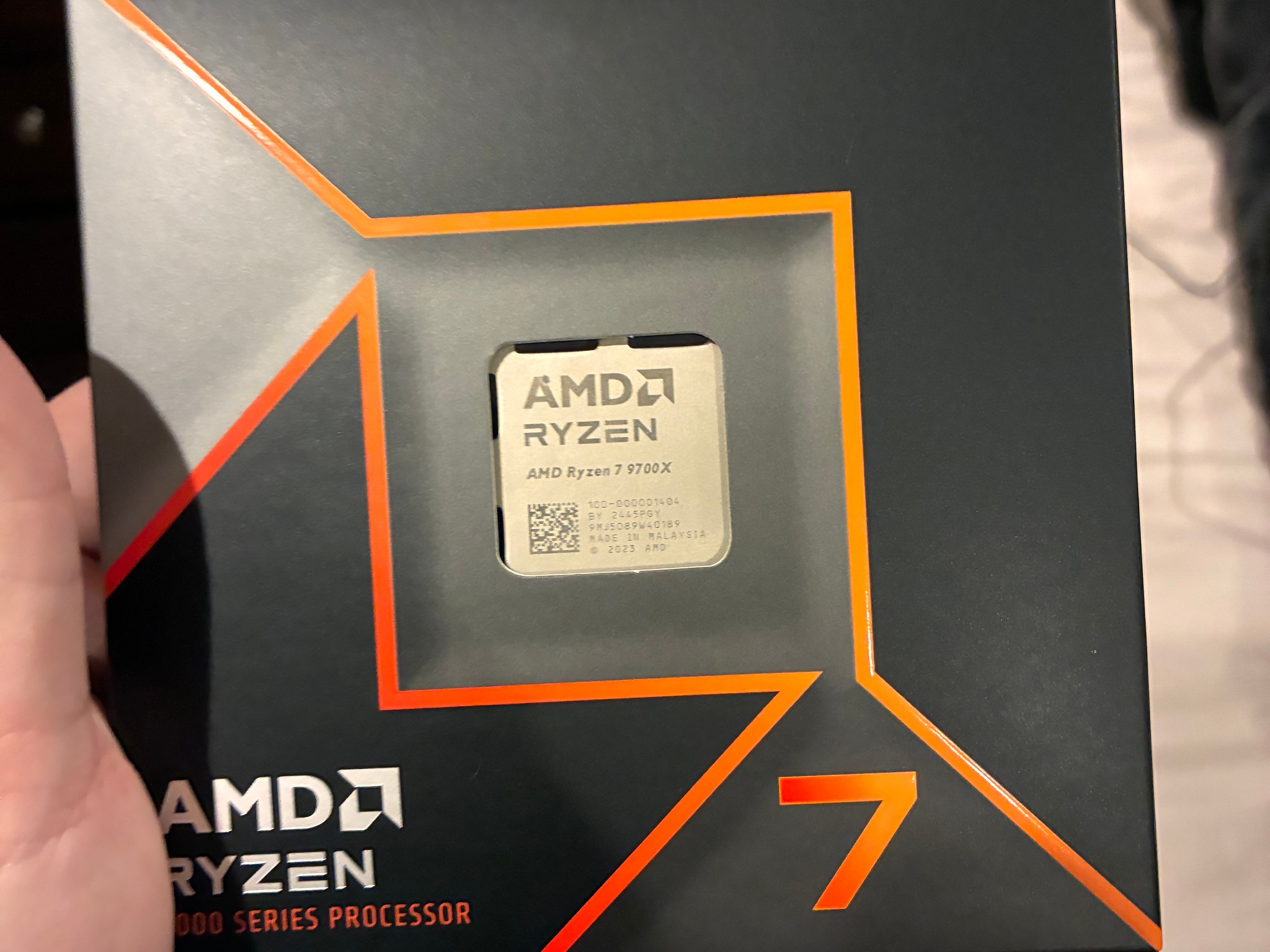 Lightly used Ryzen 7 9700x