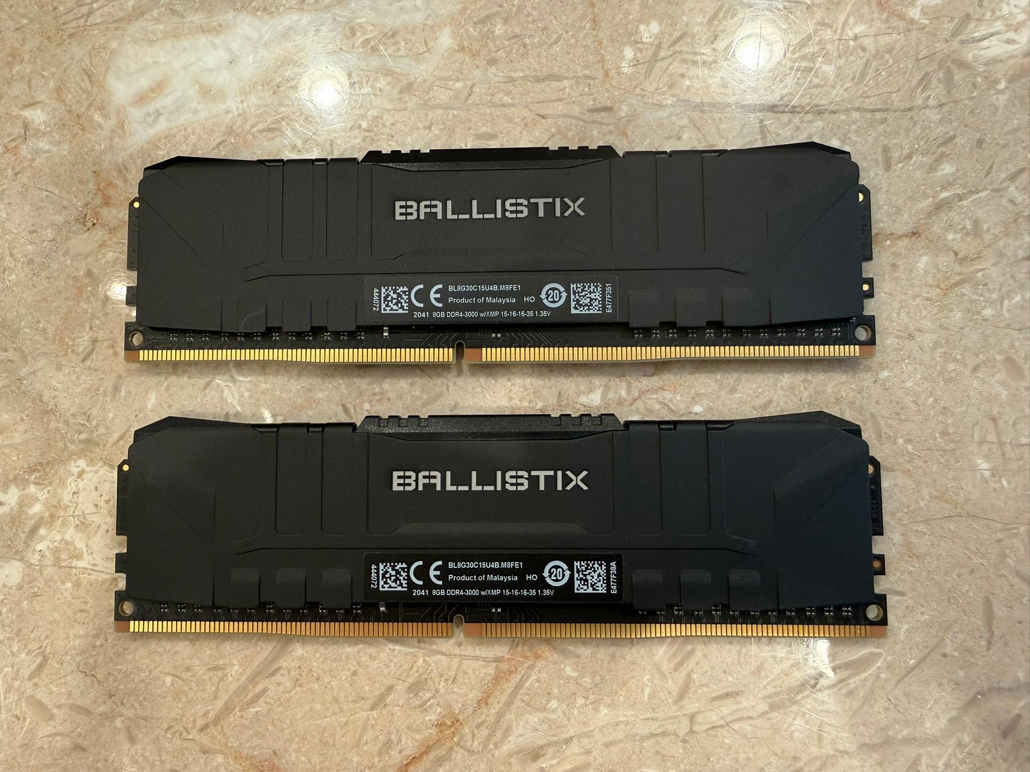 Intel Core i7 10700K CPU + MSI Z490-A Pro Motherboard + 16 GB Crucial Ballistix DDR4 RAM