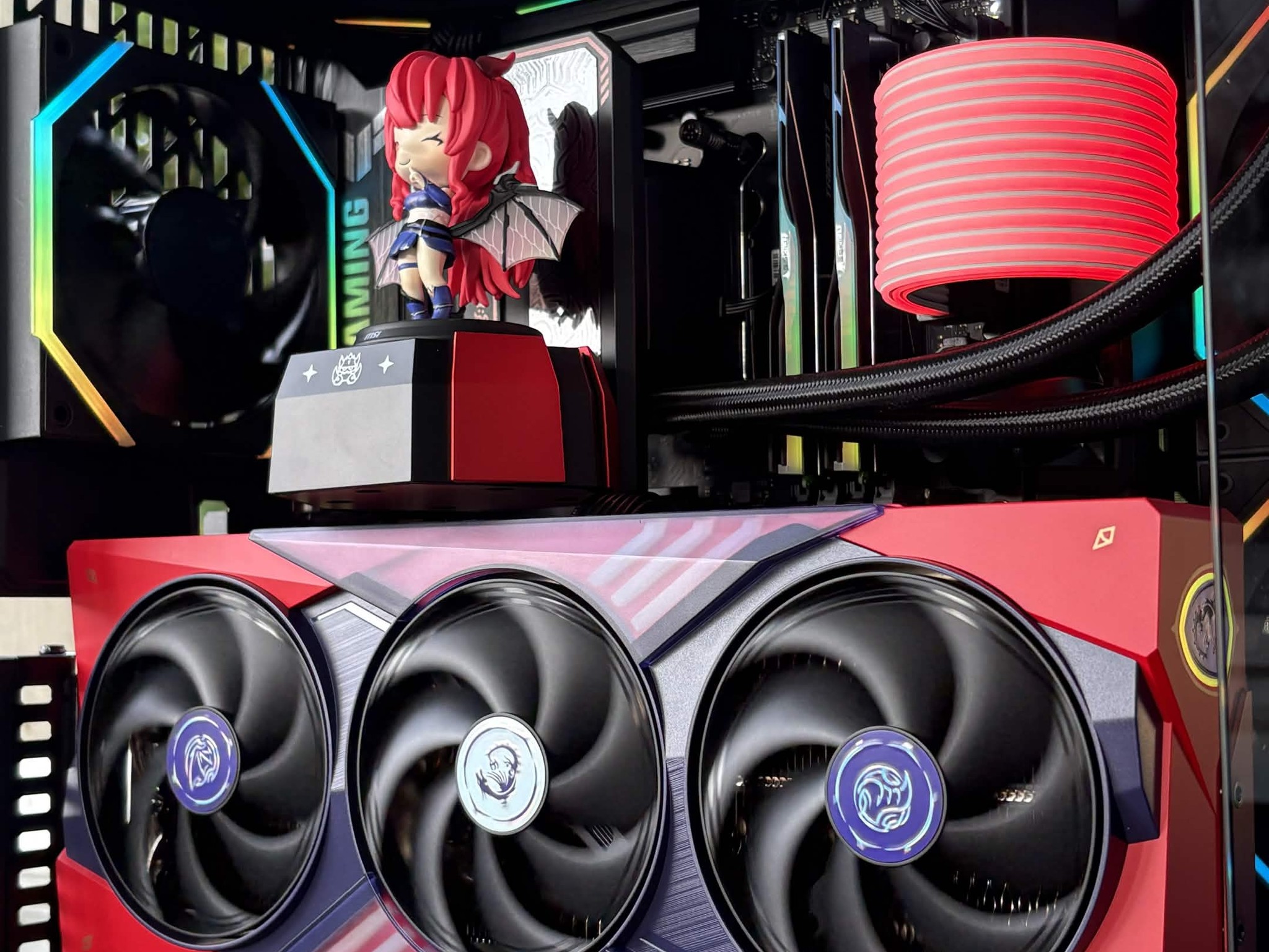 Black Cat Customs Nocturne | Ryzen 7 9800X3D | RTX 5070 Ti MSI MLG | 32GB DDR5 | 2TB Gen5 NVME
