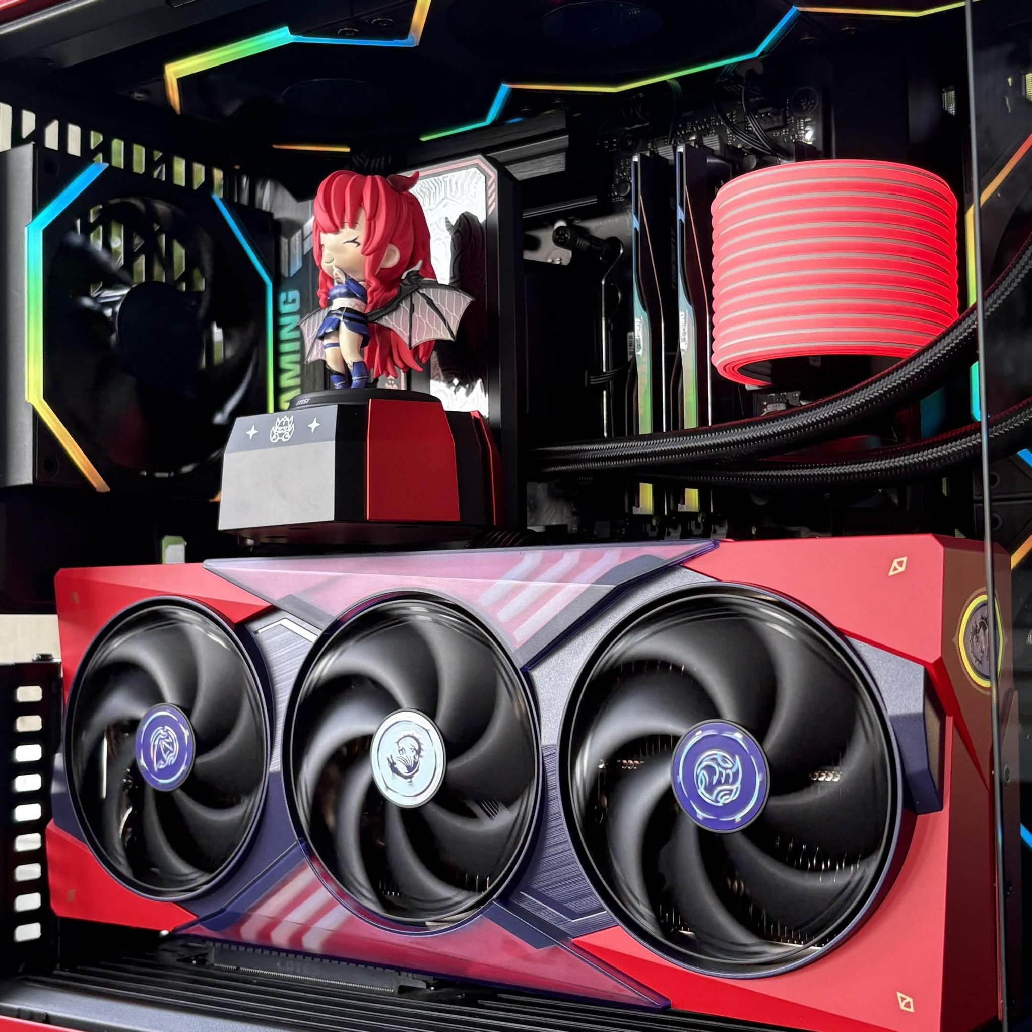 Black Cat Customs Nocturne | Ryzen 7 9800X3D | RTX 5070 Ti MSI MLG | 32GB DDR5 | 2TB Gen5 NVME