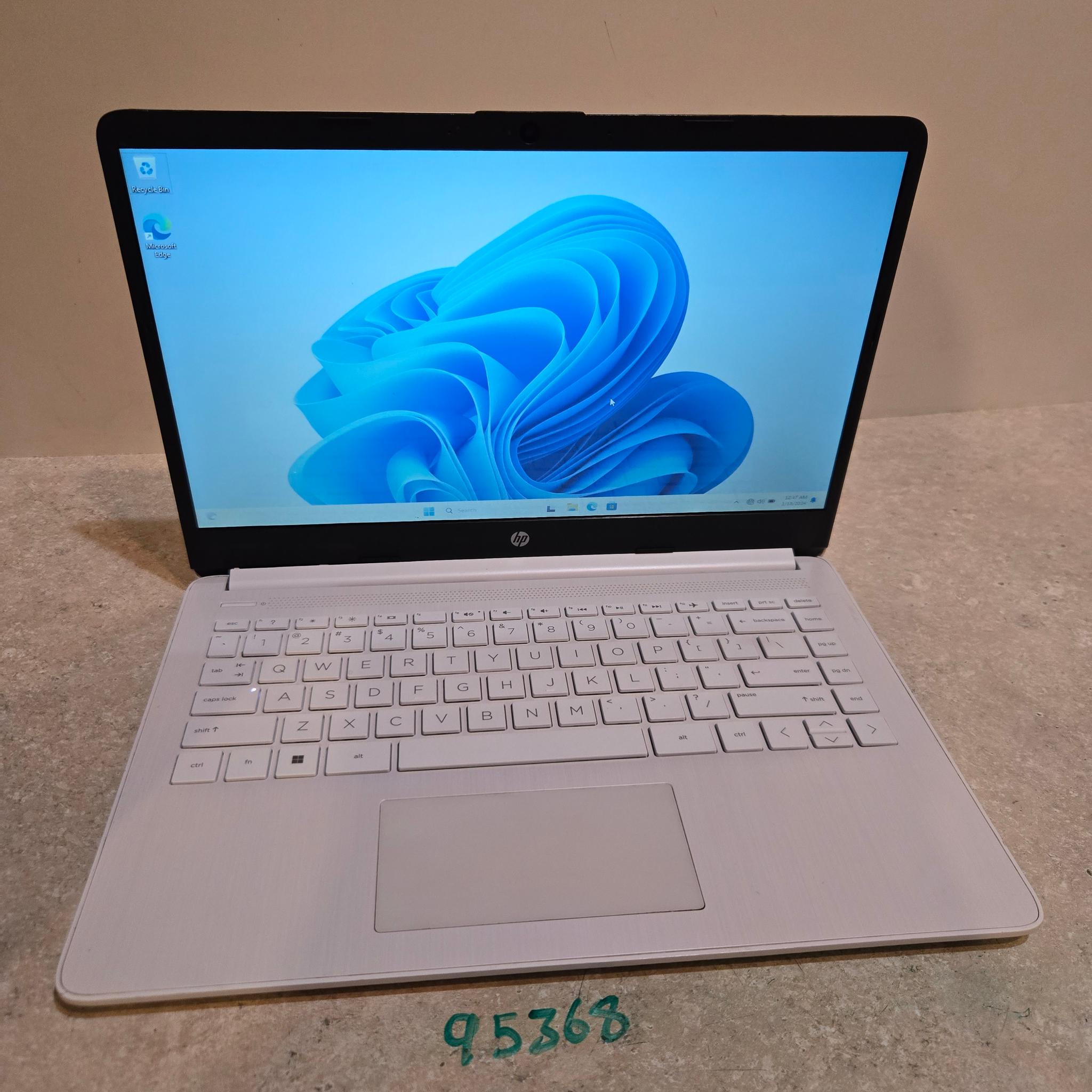 HP 14" Laptop - intel Celeron - 64GB Storage - 4GB Ram - Model 14-dq0032dx