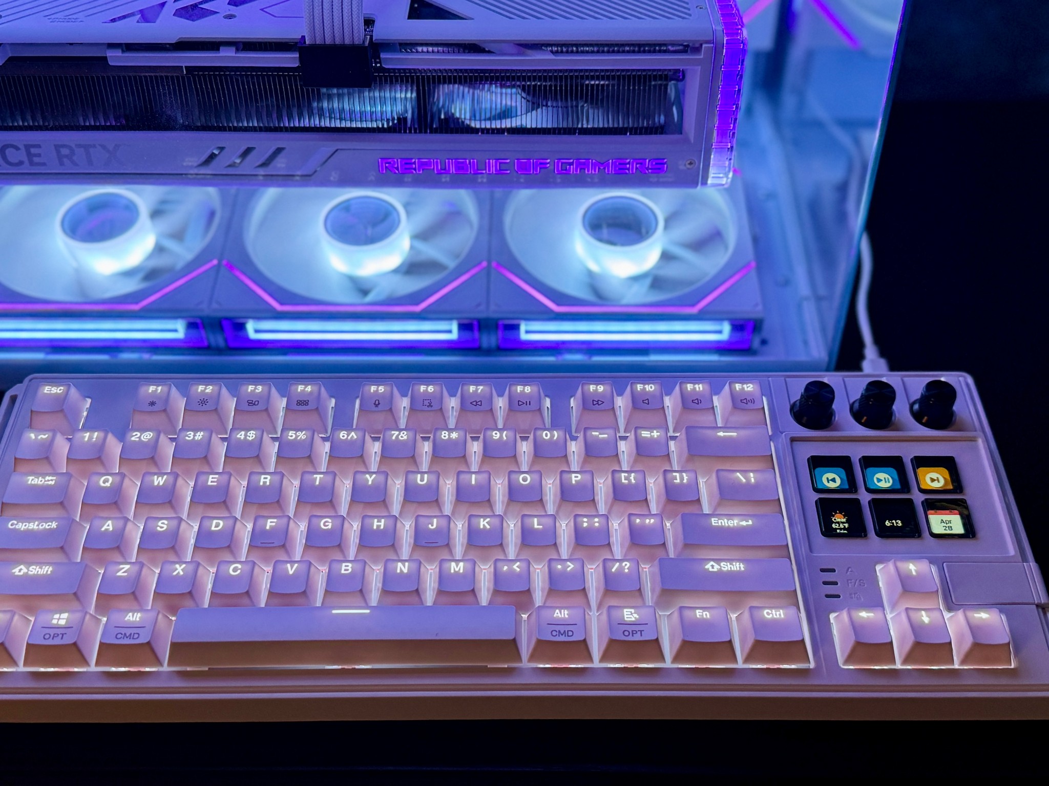 ⌨️Gaming Keyboard with Stream Deck