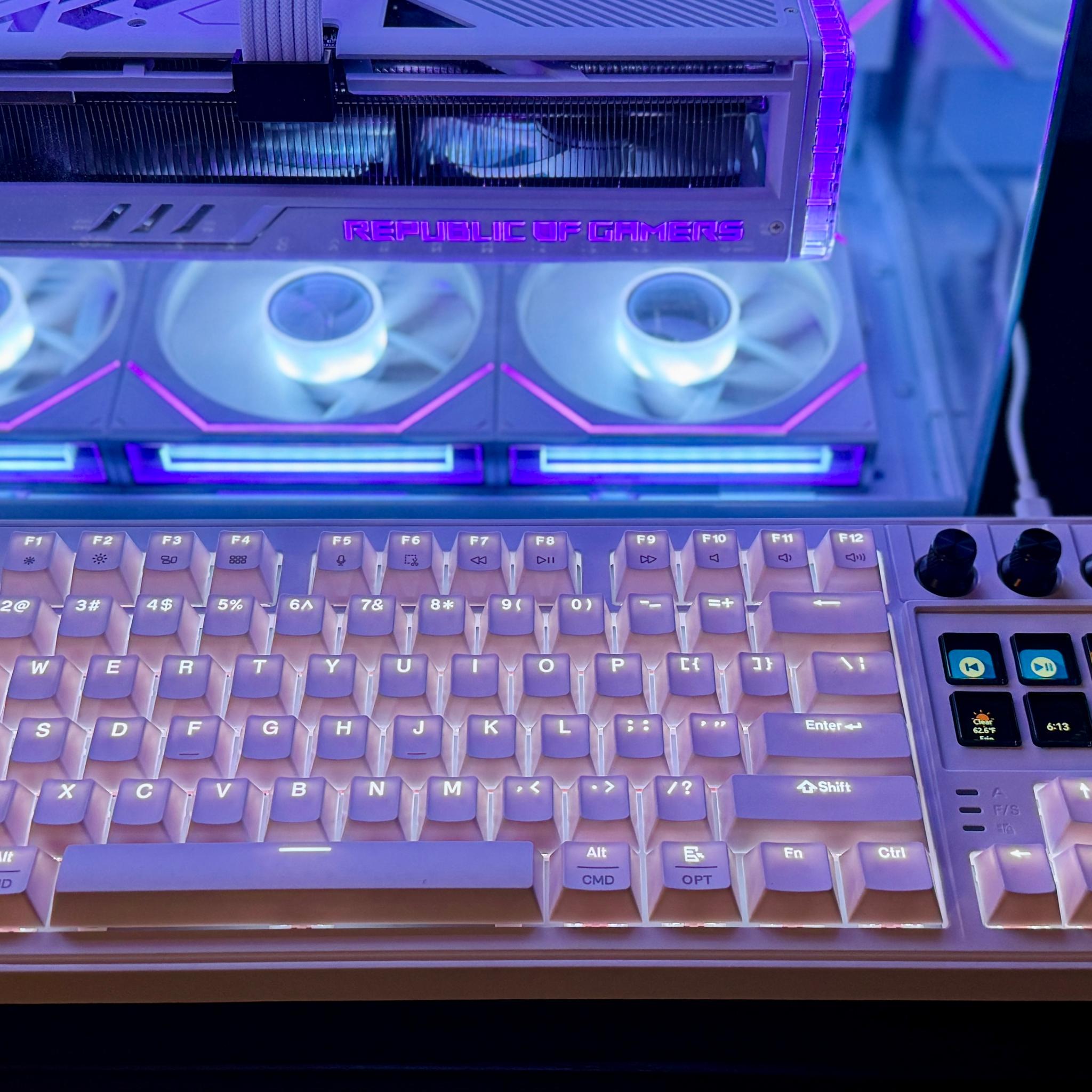 ⌨️Gaming Keyboard with Stream Deck
