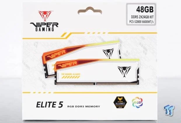 Patriot Viper Elite 5 TUF 48GB (2 x 24GB) DDR5 RAM 6600