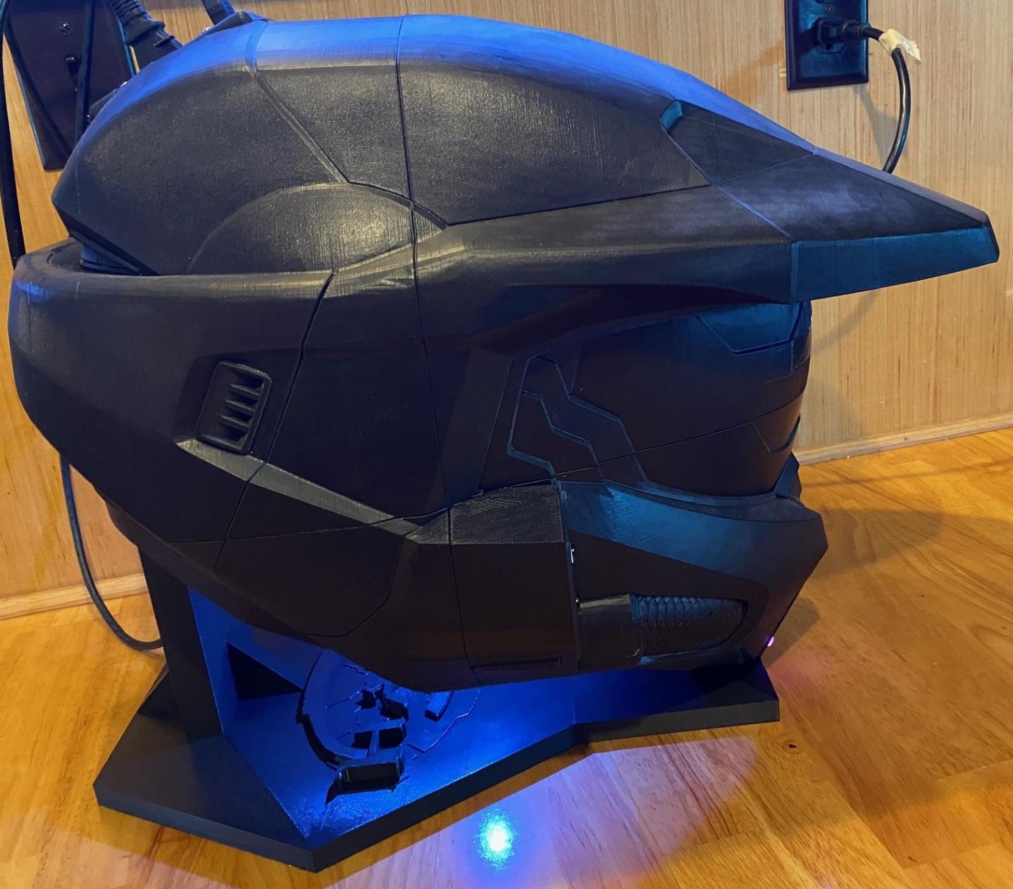 Custom Prototype Master Chief helmet RGH3 Xbox 360