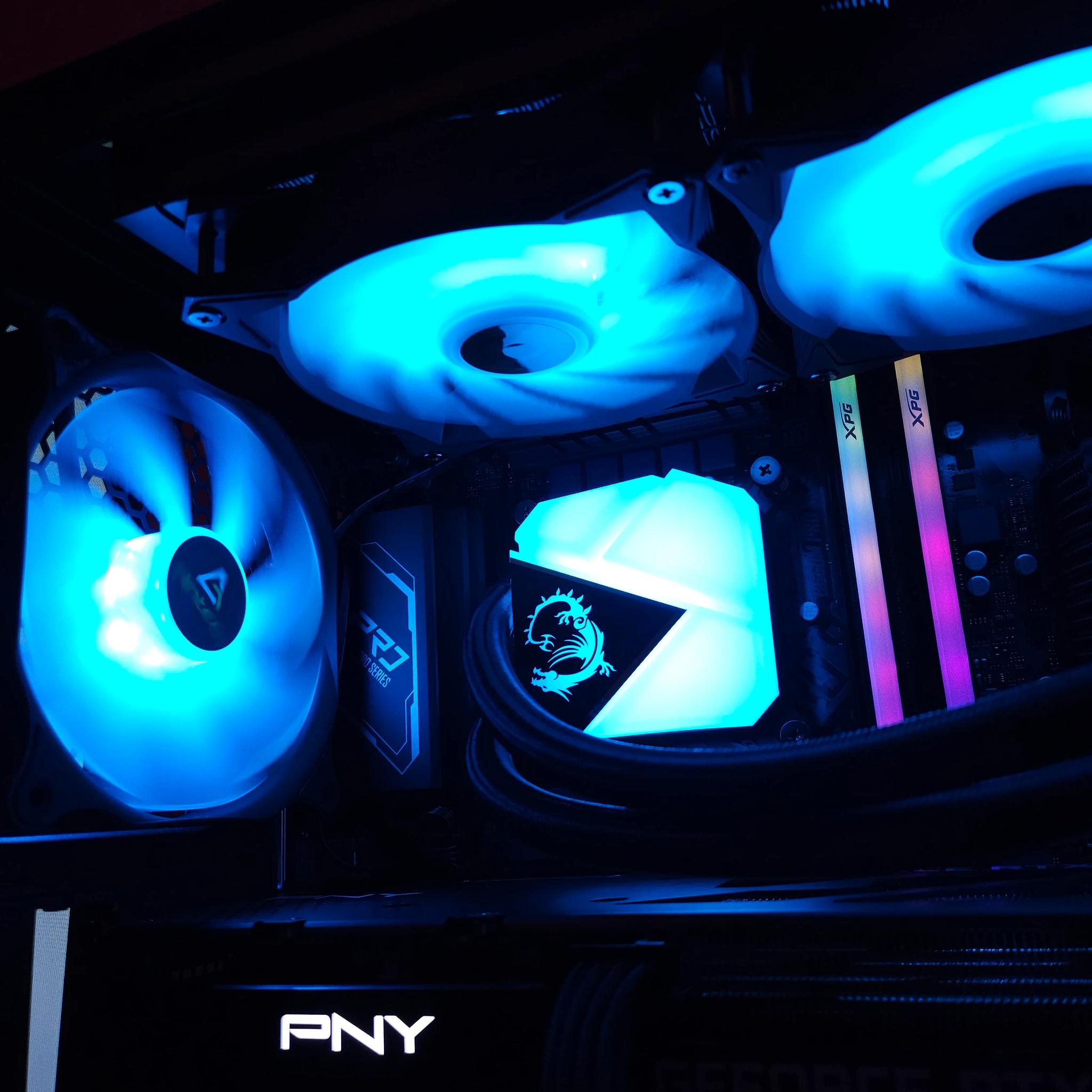 IT HAS LOTS OF RGB | CUSTOM INTEL / NVIDIA RTX 3060 PC