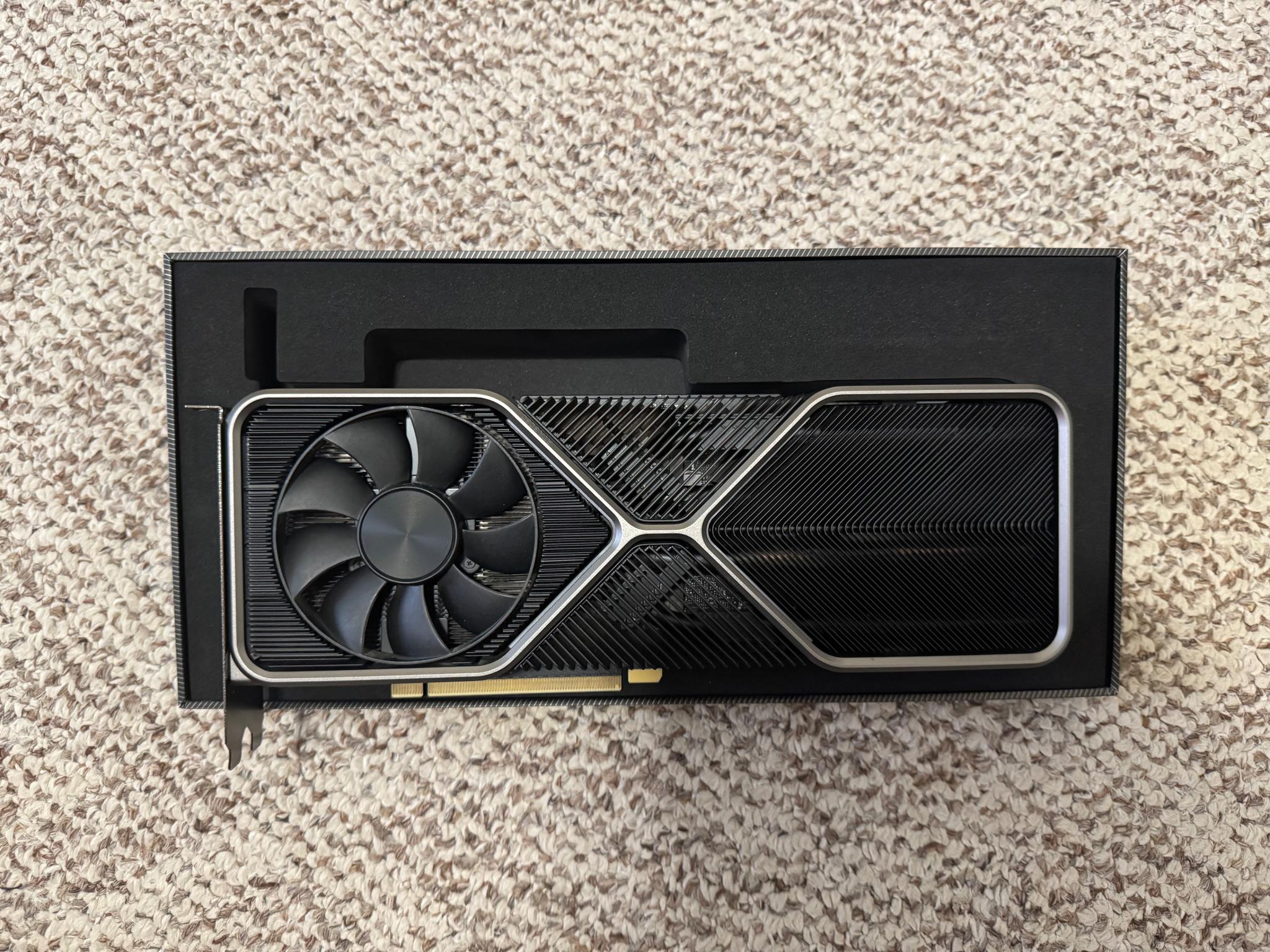 NVIDIA GeForce RTX 3080 Founders Edition 10GB GDDR6X Graphics Card -...