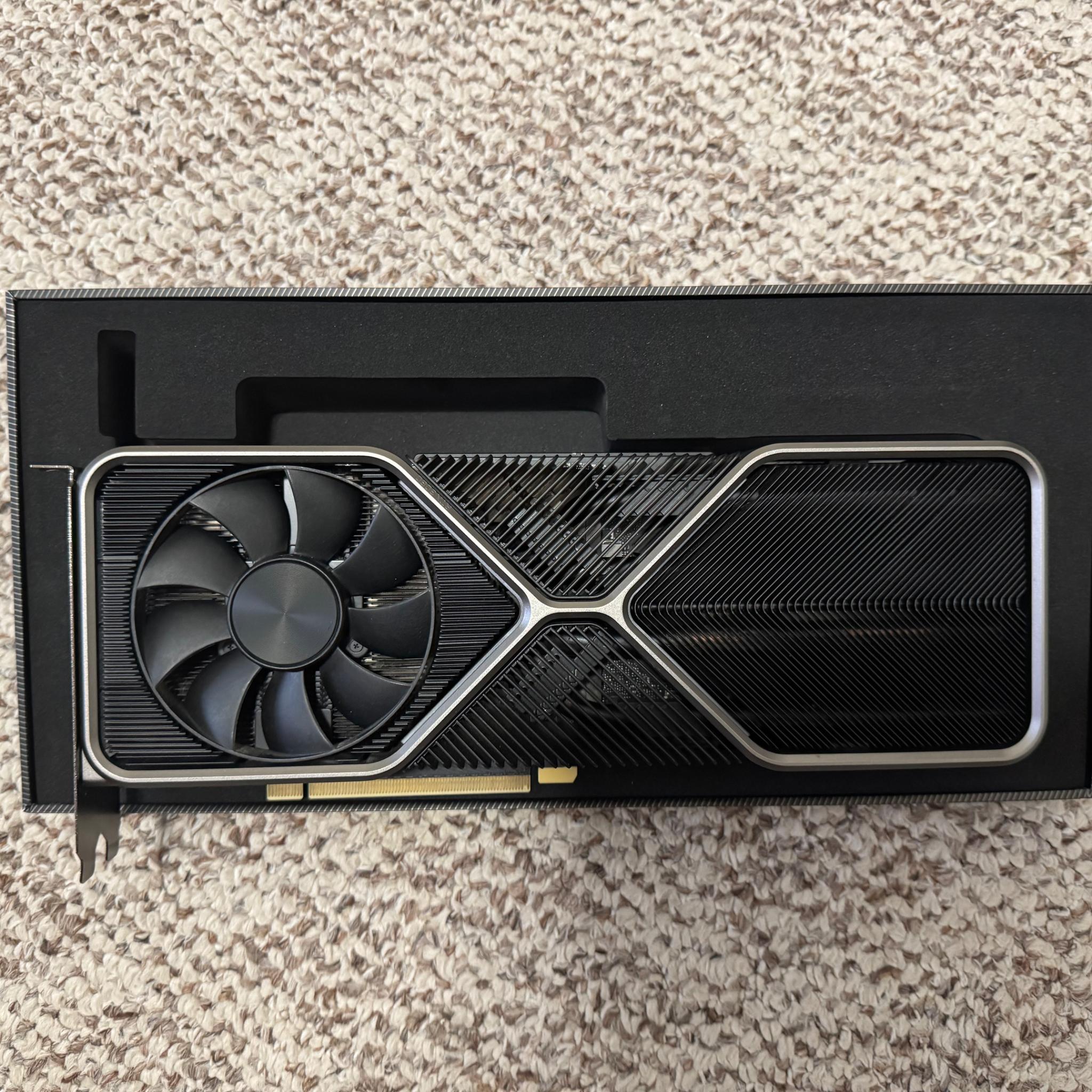 NVIDIA GeForce RTX 3080 Founders Edition 10GB GDDR6X Graphics Card -...