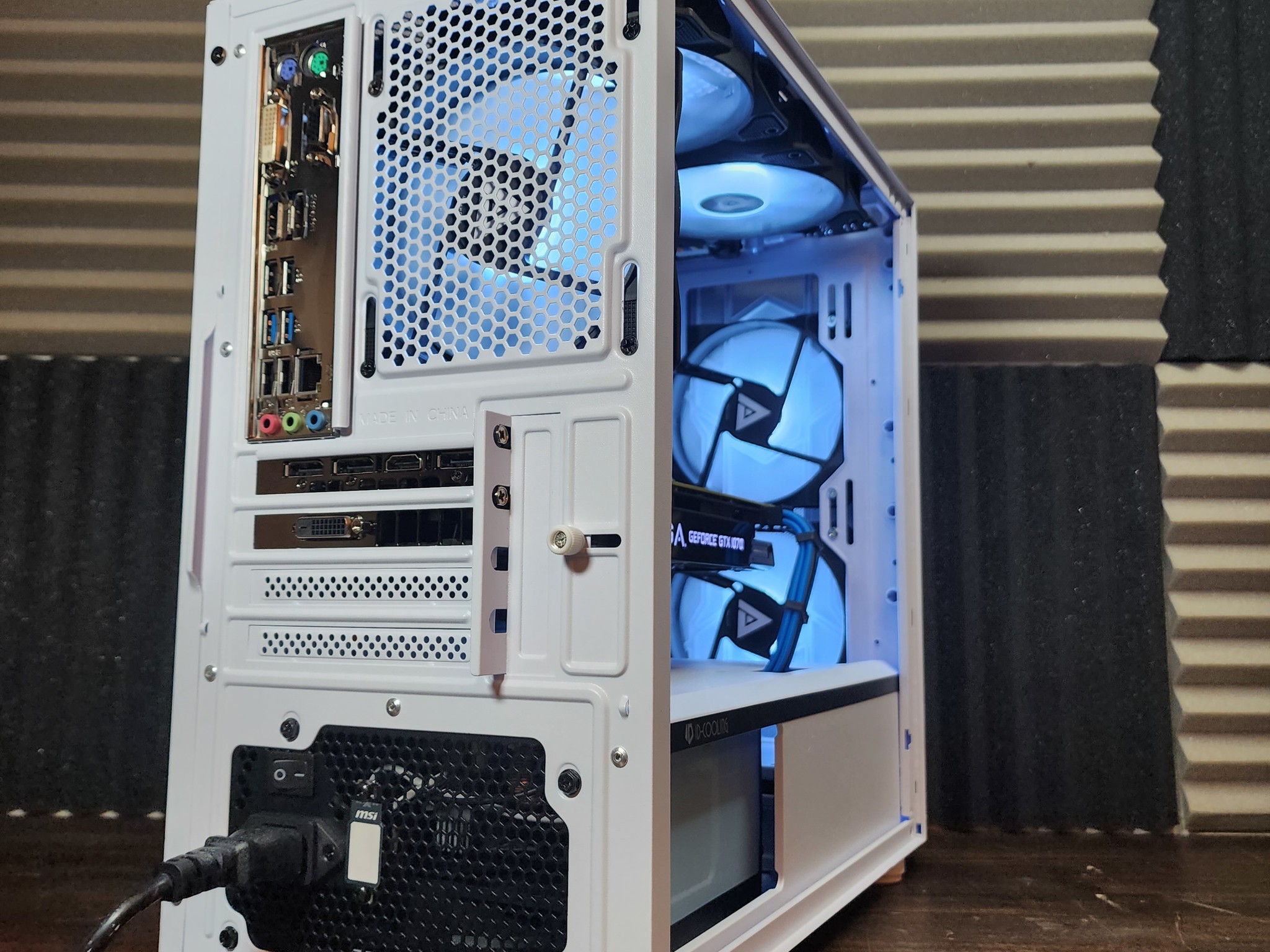 💙🤍💙 Intel Core i3 12100F // GeForce GTX 1070 // G.Skill 16GB 3000MHz