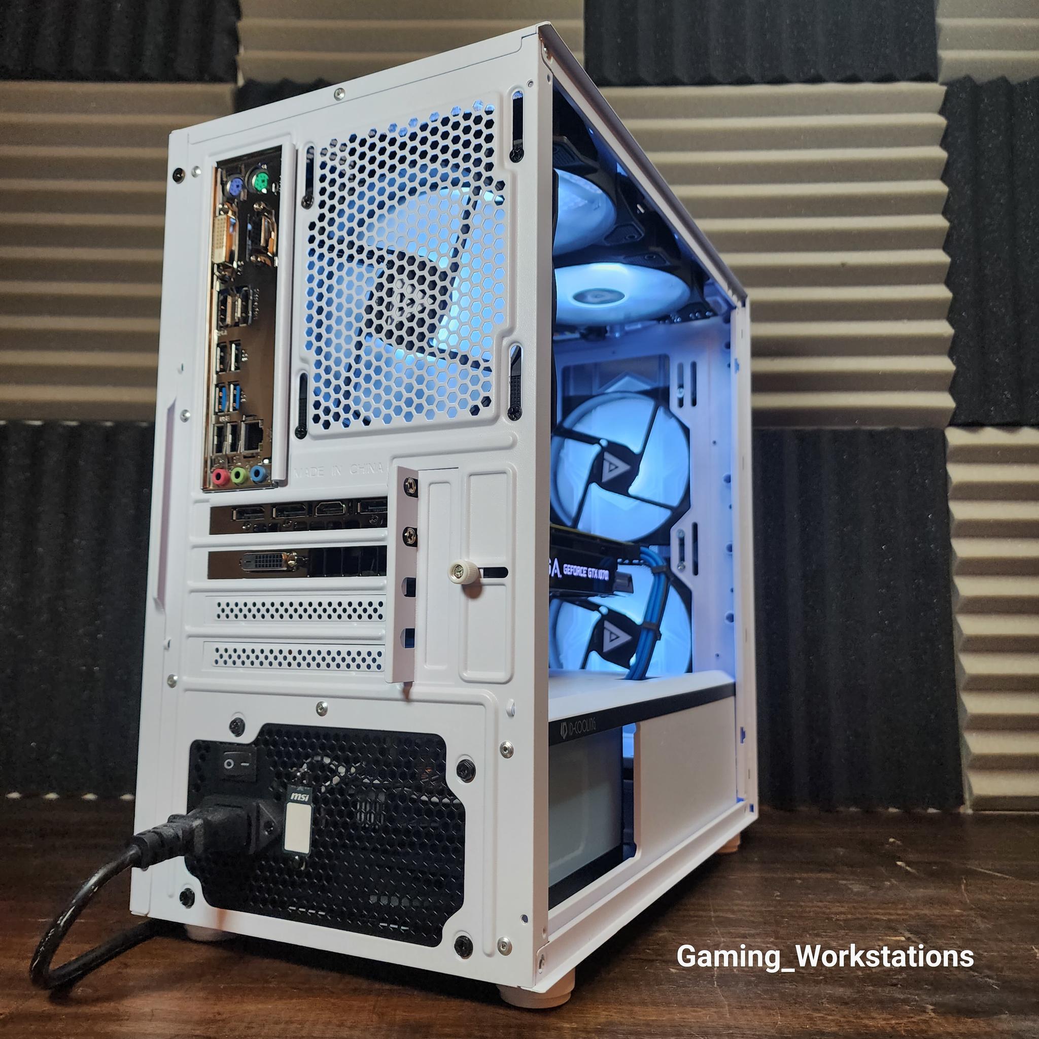 💙🤍💙 Intel Core i3 12100F // GeForce GTX 1070 // G.Skill 16GB 3000MHz