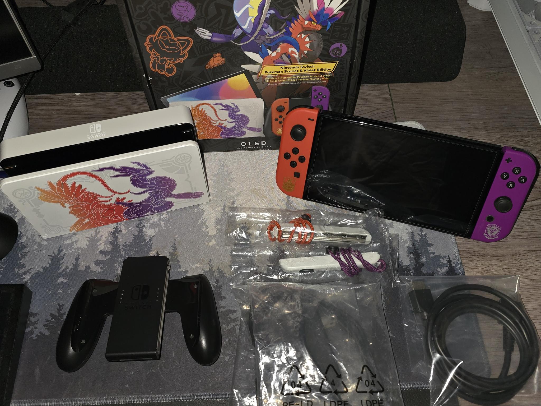 Nintendo Switch OLED Model Pokémon Scarlet & Violet Edition