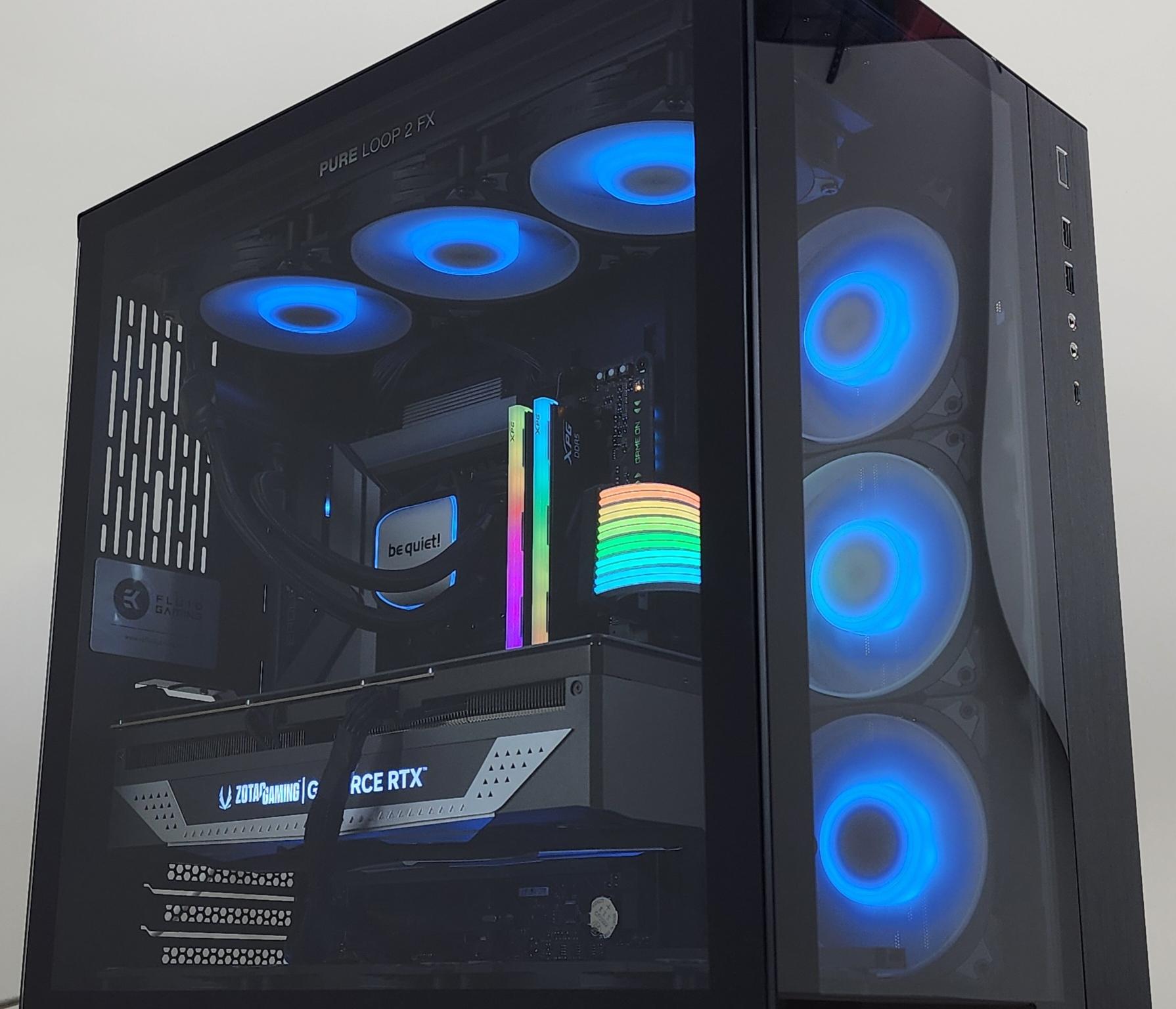 Gaming PC Ultra 7 270K 32GB RAM 1TB SSD RTX 4070 Ti SUPER 16GB Win11 Computer