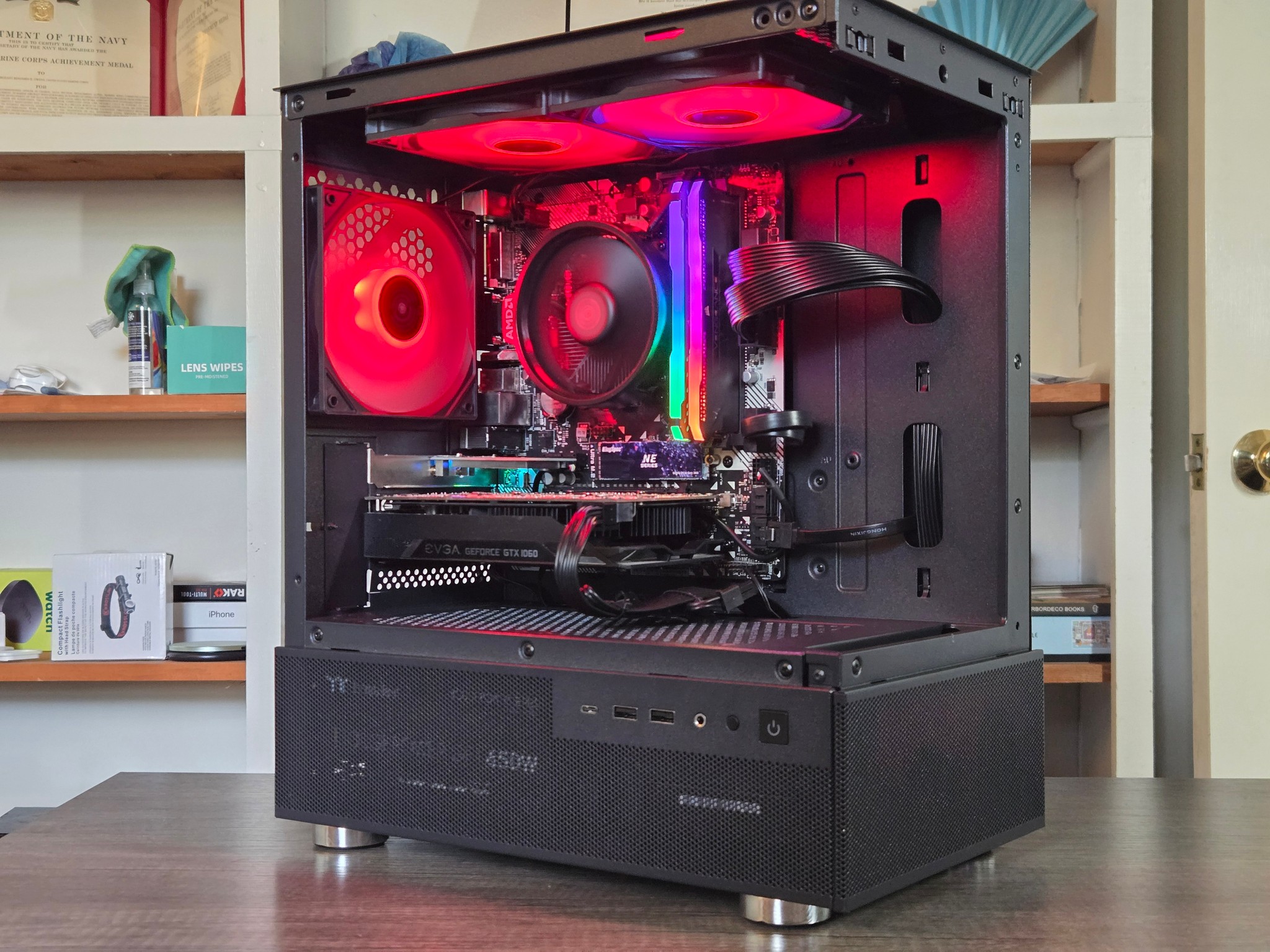 Budget 1080P Crusher | GTX 1060 6GB | Ryzen 5 2600 | 16GB | 256GB + 500GB | Wi-Fi + BT | ARGB