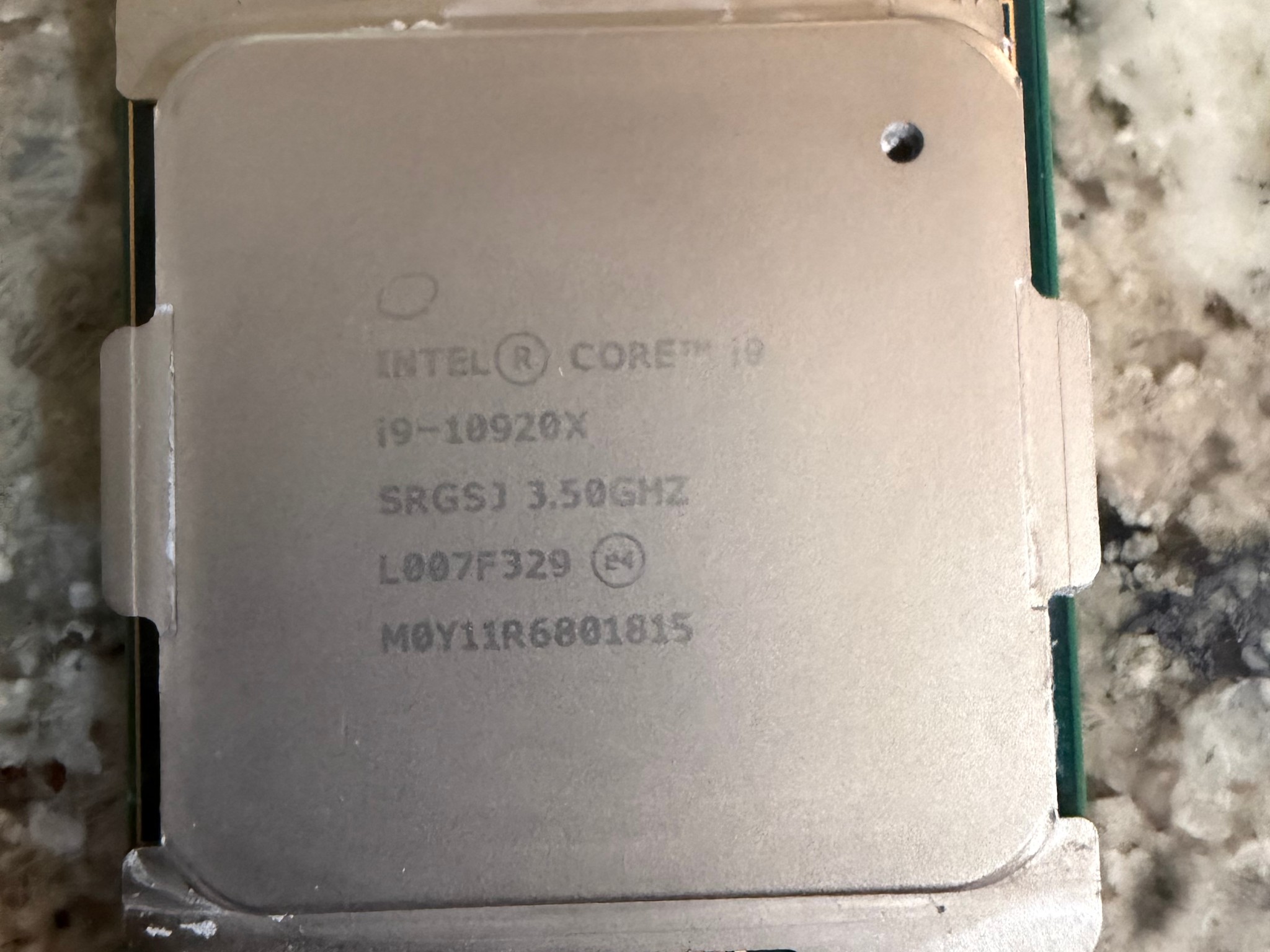 Intel Core i9-10920X 12-Core LGA2066 CPU + EK X299 Strix Monoblock Water Block CPU COMBO