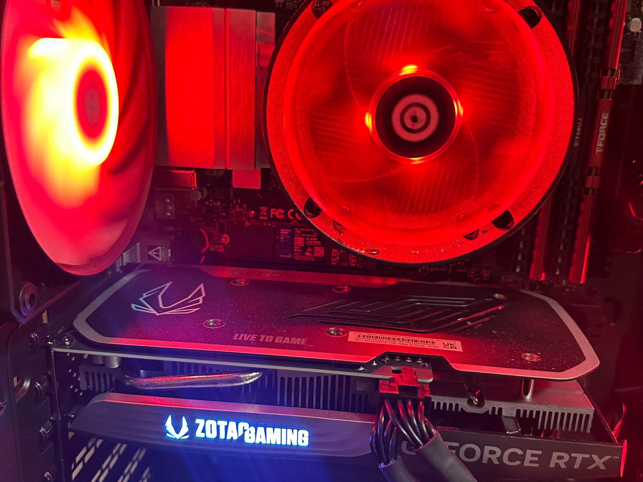 GAMING PC RYZEN 7 5800X with GEFORCE RTX 4060