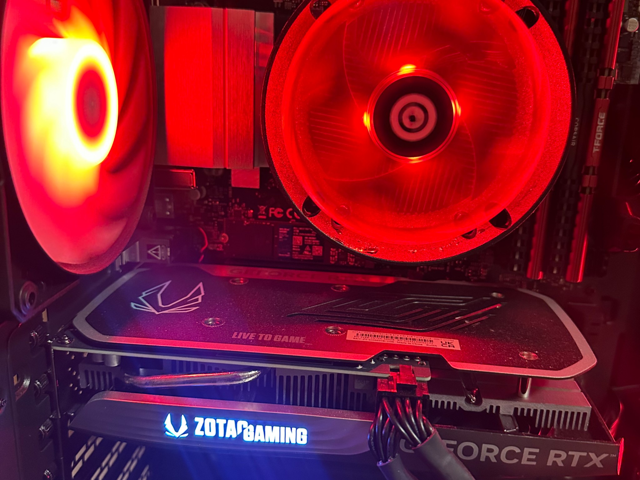 GAMING PC RYZEN 7 5800X with GEFORCE RTX 4060