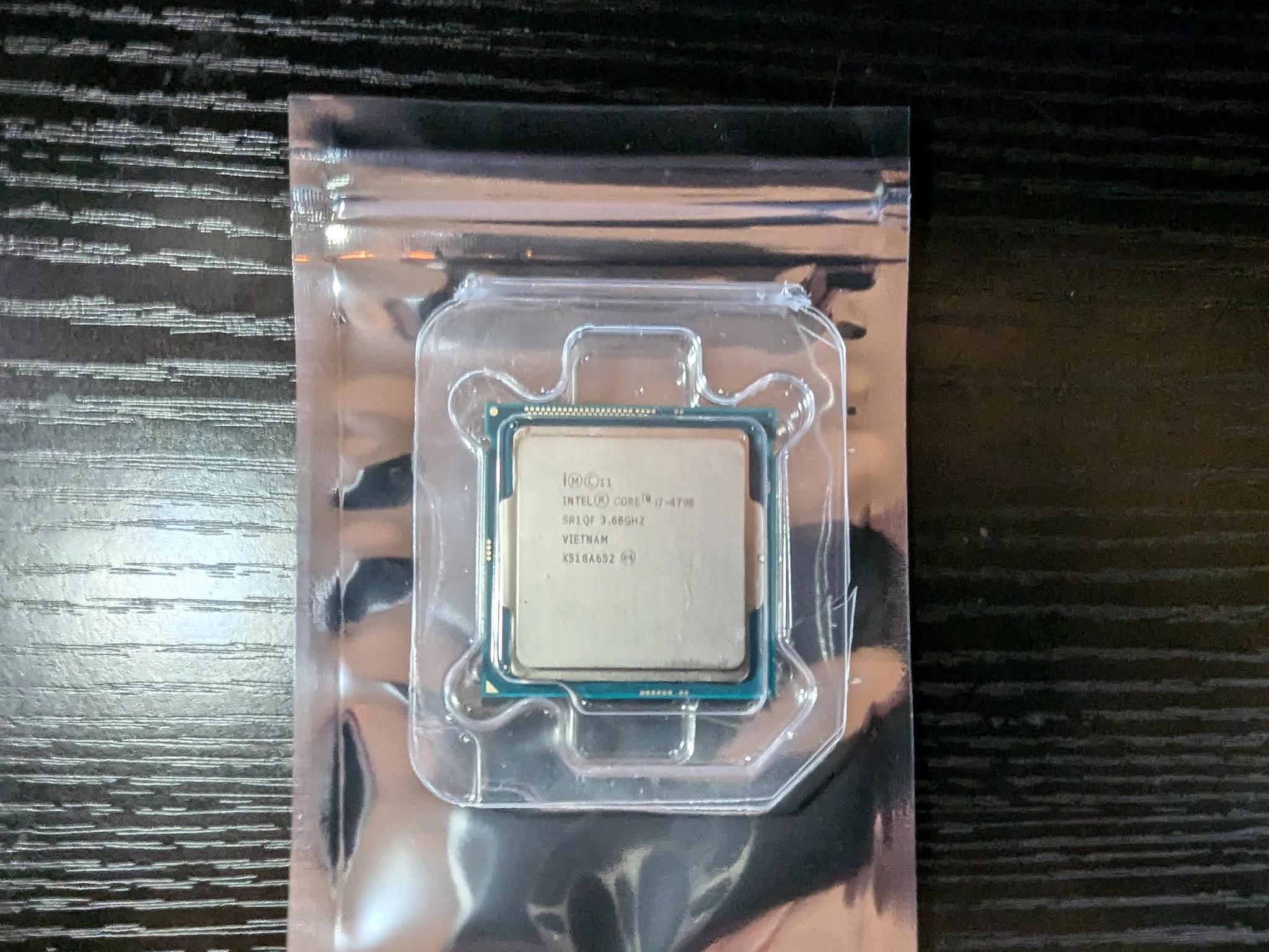 USED Intel i7 4790 CPU - 4 Cores/8 Threads - LGA 1150/H3