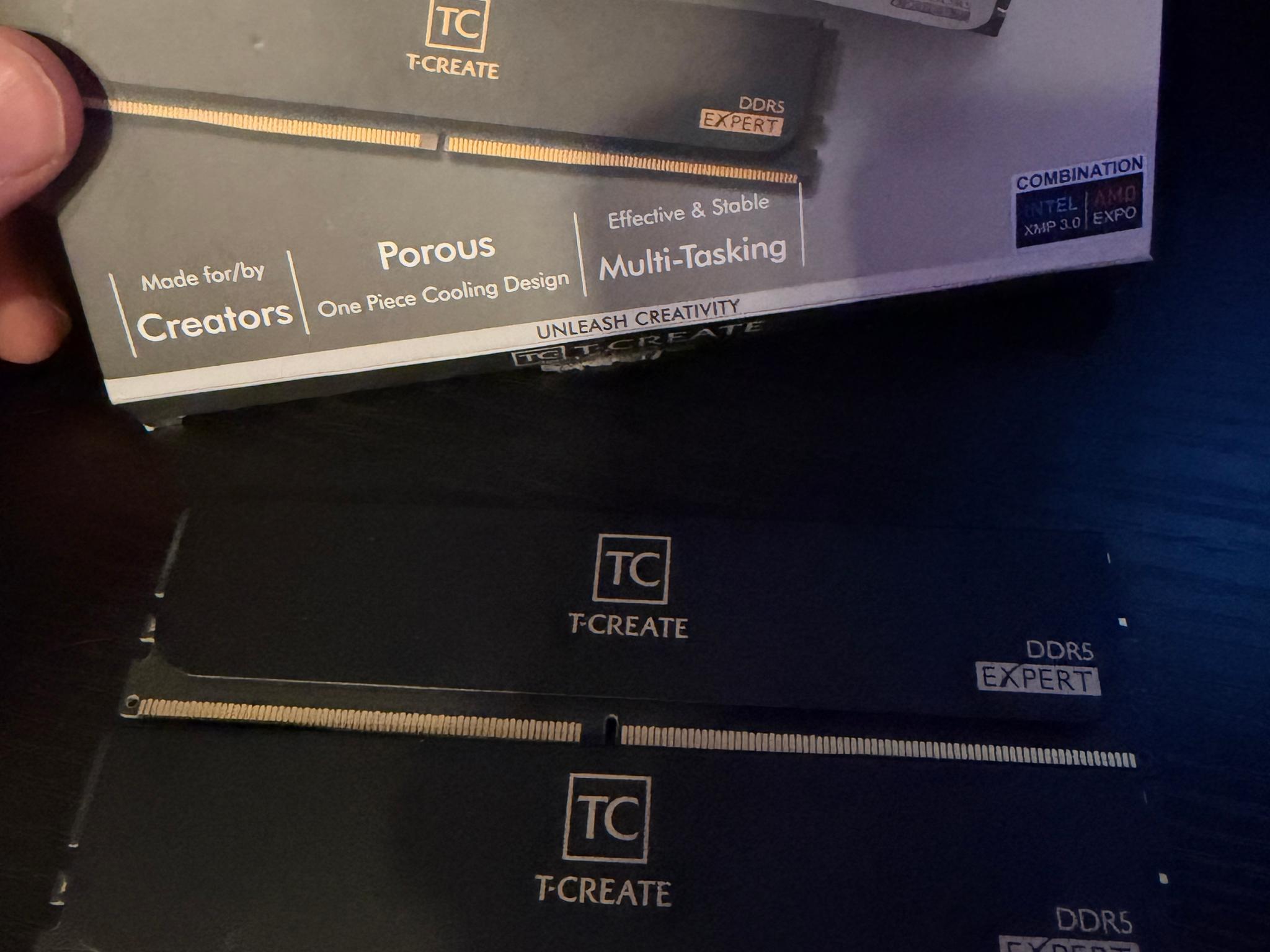 T-Create Expert DDR5 32GB (2x16GB) 6000MHz DIMM Intel XMP AMD EXPO