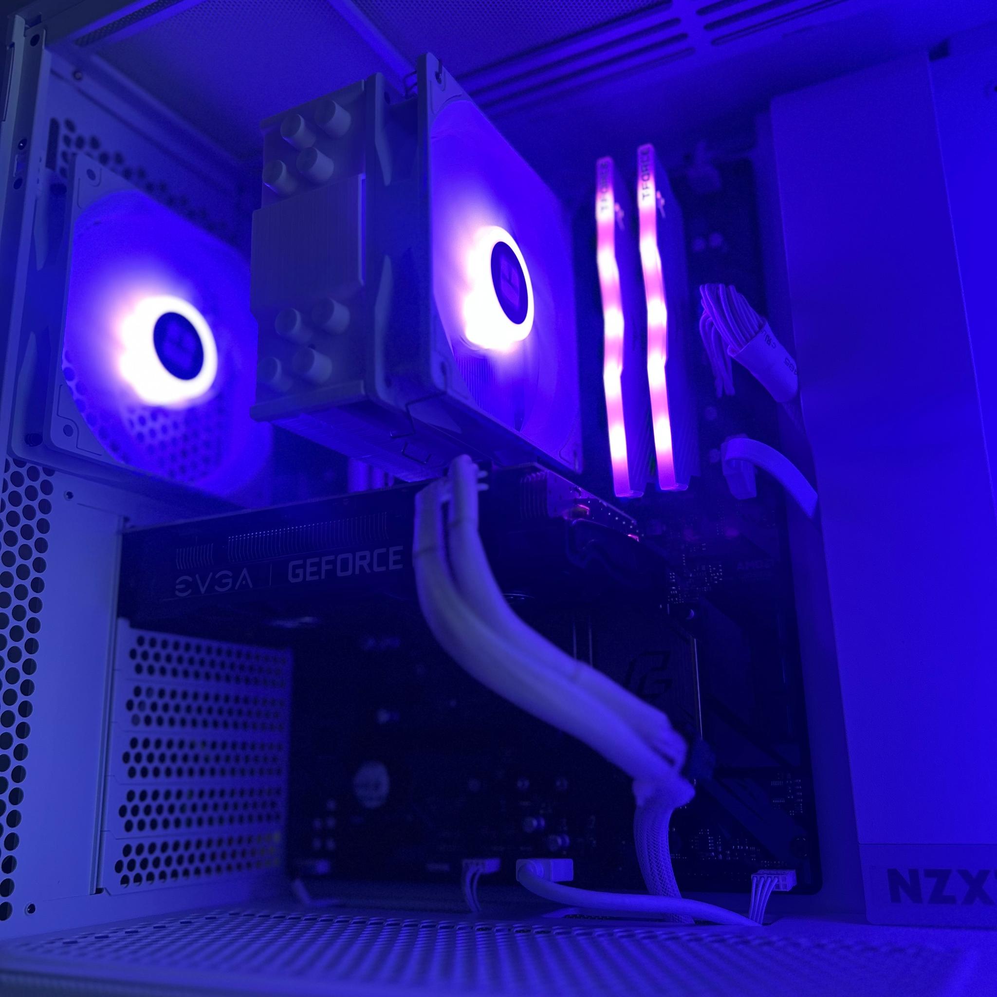 White Budget Gaming PC | RTX 3050 8GB | RYZEN 5 3600 | 16GB Ram | 1TB SSD | Win 11