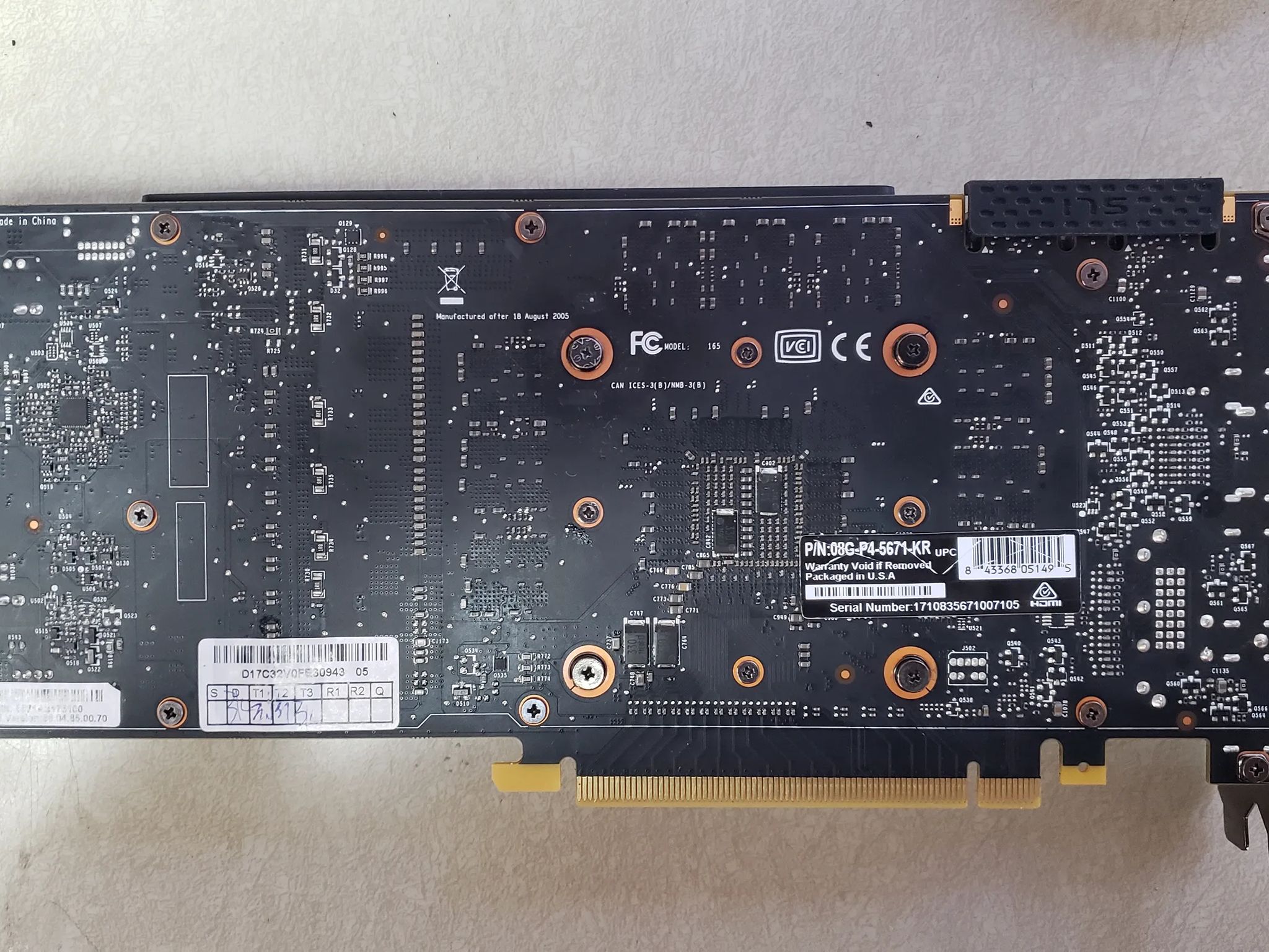 Evga GTX 1070 Ti SC