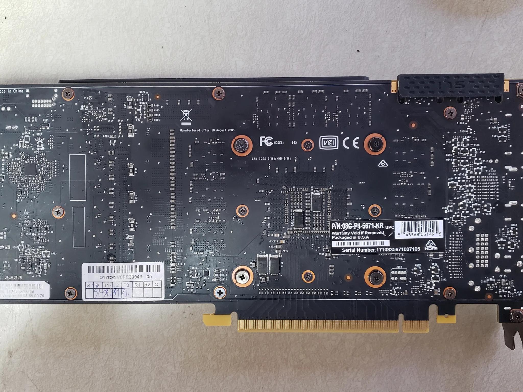 Evga GTX 1070 Ti SC