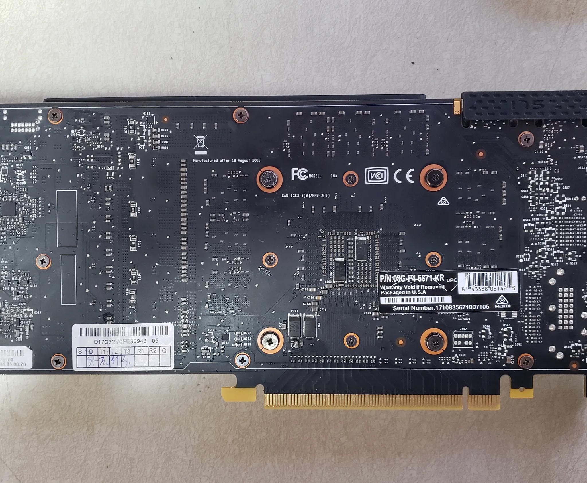 Evga GTX 1070 Ti SC