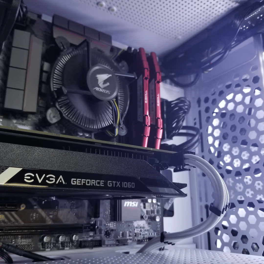 Gaming Computer: Intel Core i3 8100 // Nvidia GeForce GTX 1060 // 16GB 2400MHz