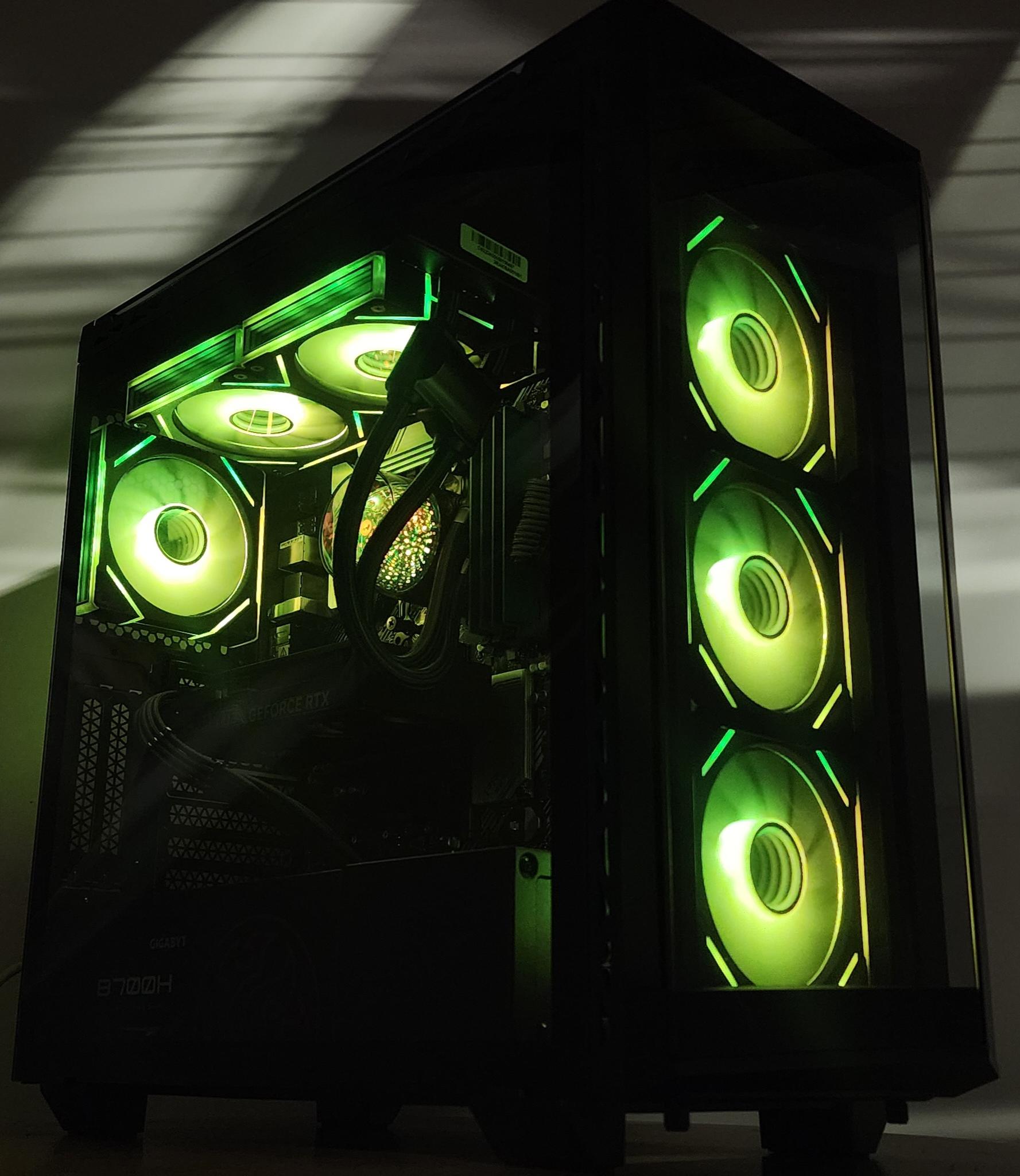 Gaming PC Ryzen 7 5700X 16GB RAM 1TB SSD RTX 5060  8GB Windows 11 Computer