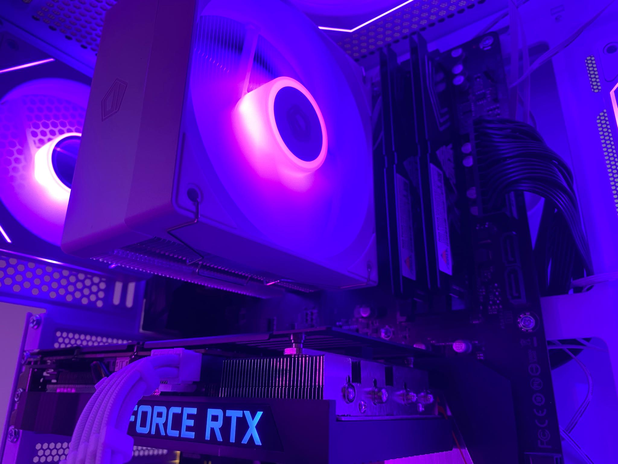 White RGB Gaming PC | RTX 3060 12GB | Ryzen 5 3600 | 16GB DDR4 3200MHz | 500GB M.2 SSD | WiFi