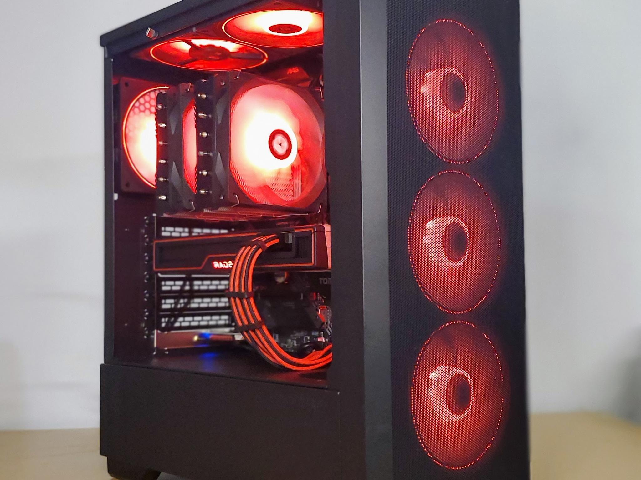 Radeon Rx 6700XT|Ryzen 5 5600x Team Red Mid-Range Gamer WiFi Edition