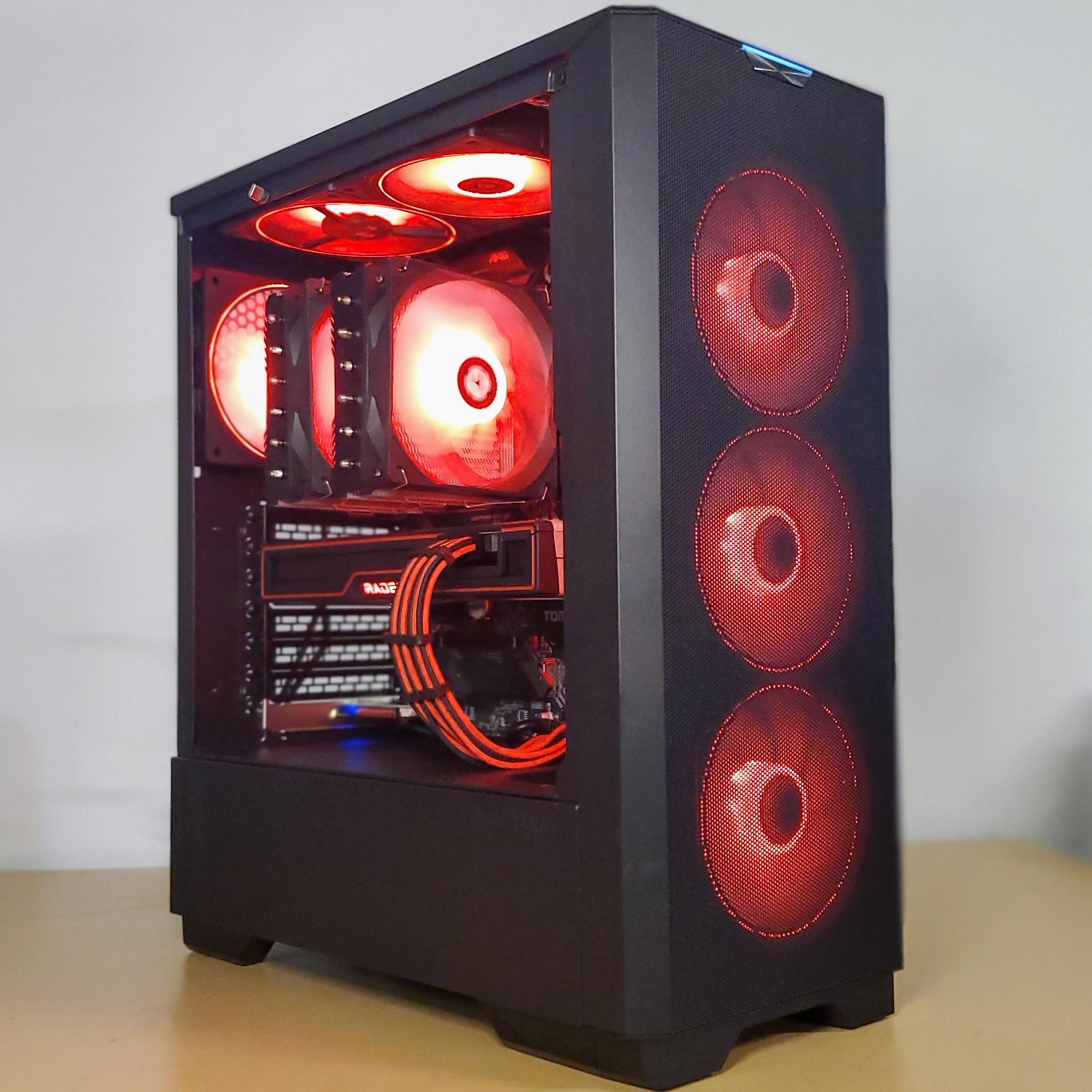 Radeon Rx 6700XT|Ryzen 5 5600x Team Red Mid-Range Gamer WiFi Edition