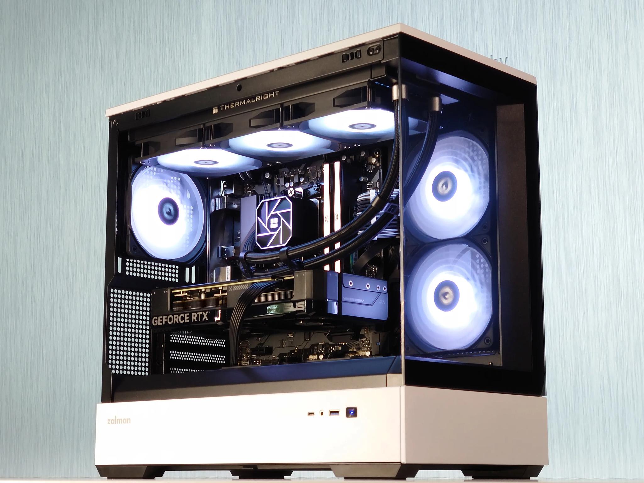 🌚🌌1440P-4K Gaming PC🔘Nvidia RTX 4070 Super 12GB🔘AMD Ryzen 7 8700F🔘32GB DDR5🔘1TB SSD