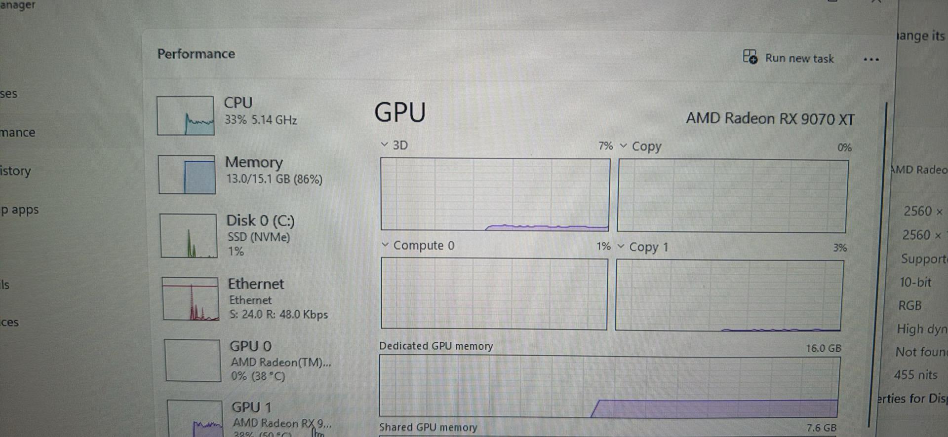 9070XT 16GB | RYZEN 7 9800X3D | 2TB NVME | 16GB DDR5 | 1000W