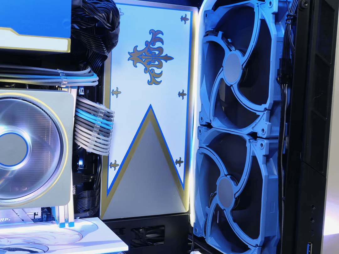 D'arc Lyte | Ryzen 5 5500, RTX 3050, 1tb nvme FGO theme ITX build